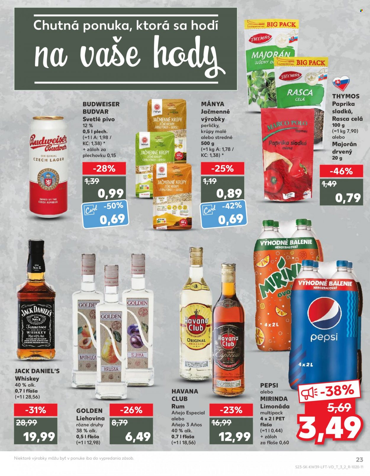 Leták Kaufland - 28.9.2023 - 4.10.2023. Strana 23