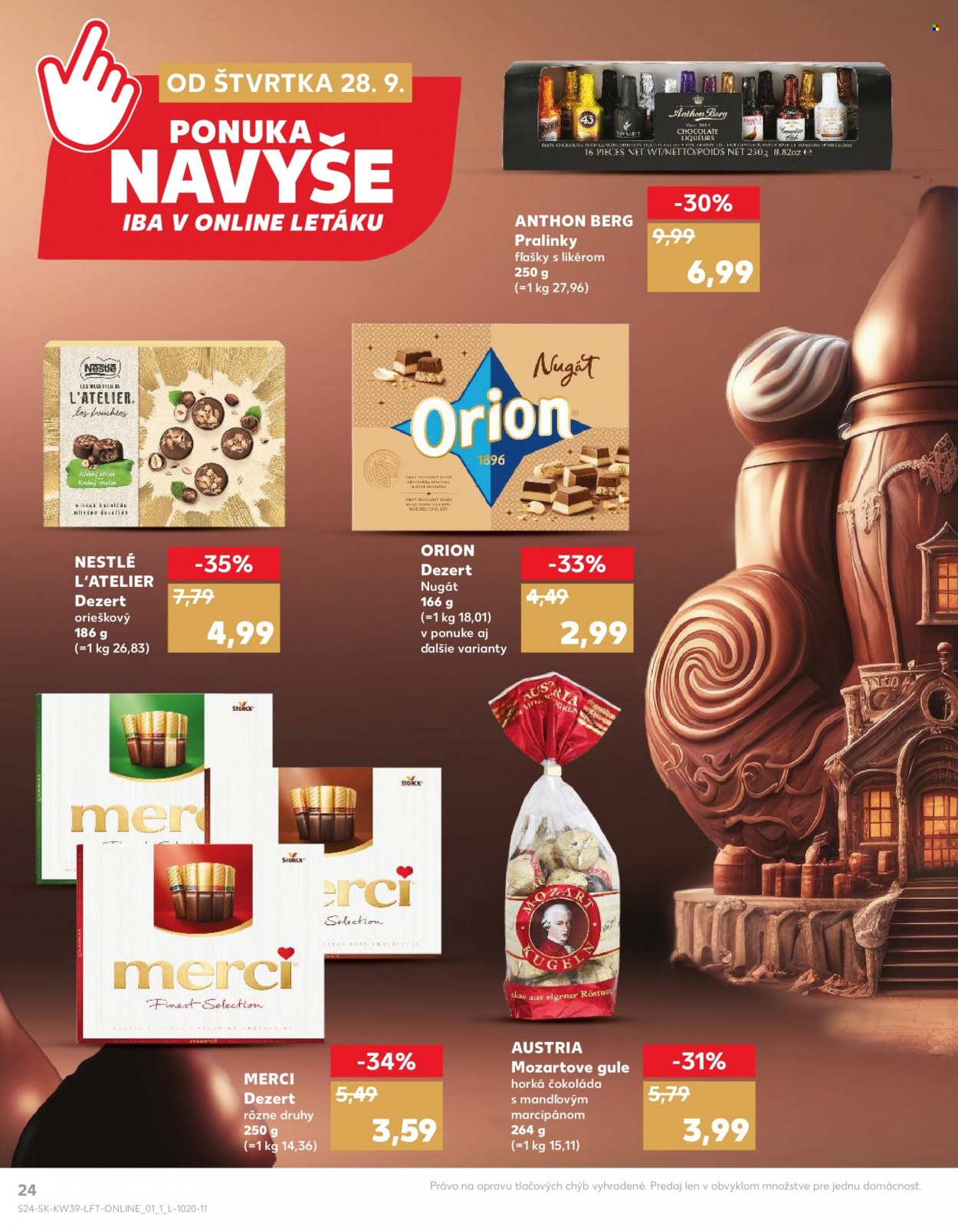 Leták Kaufland - 28.9.2023 - 4.10.2023. Strana 24