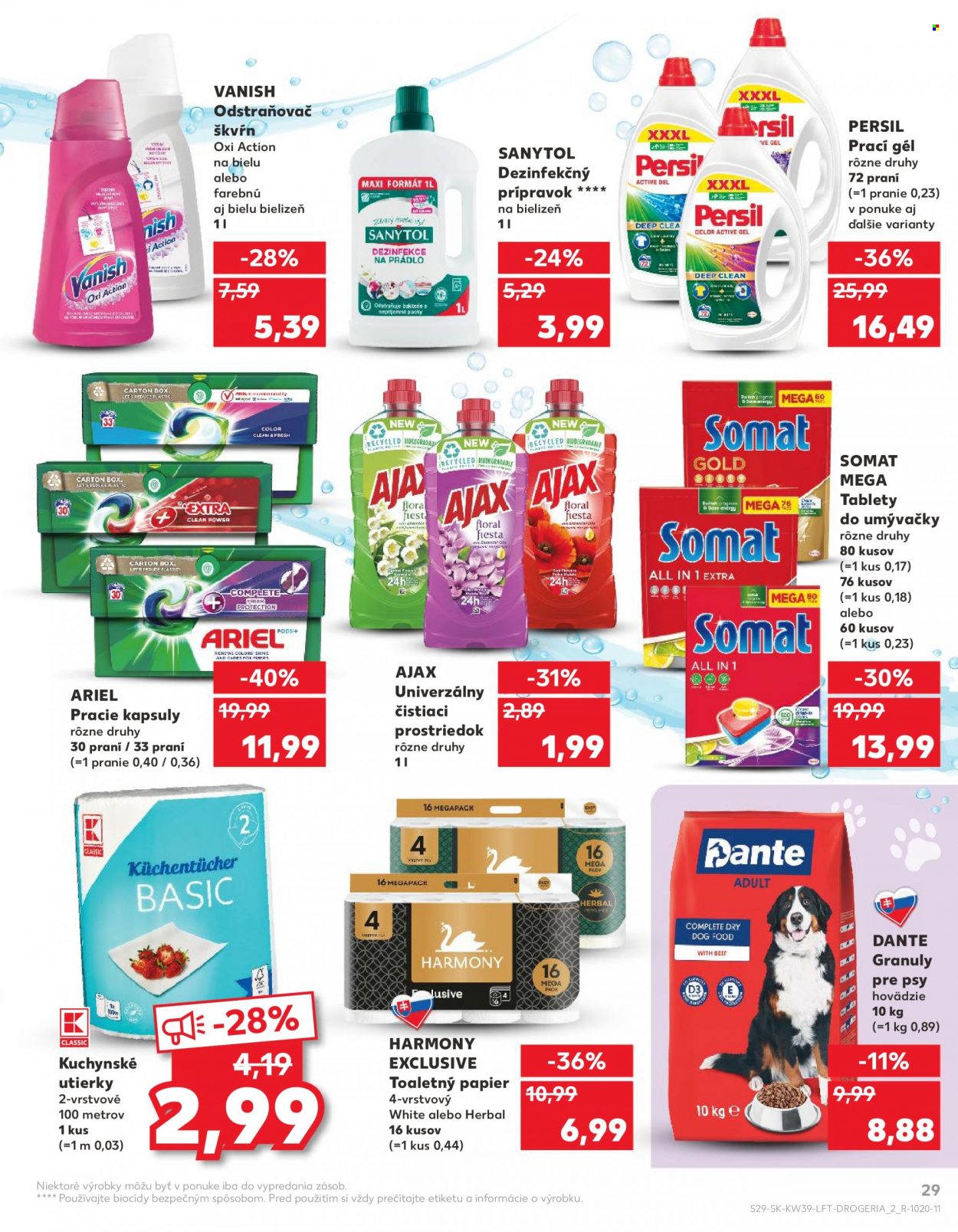 Leták Kaufland - 28.9.2023 - 4.10.2023. Strana 29