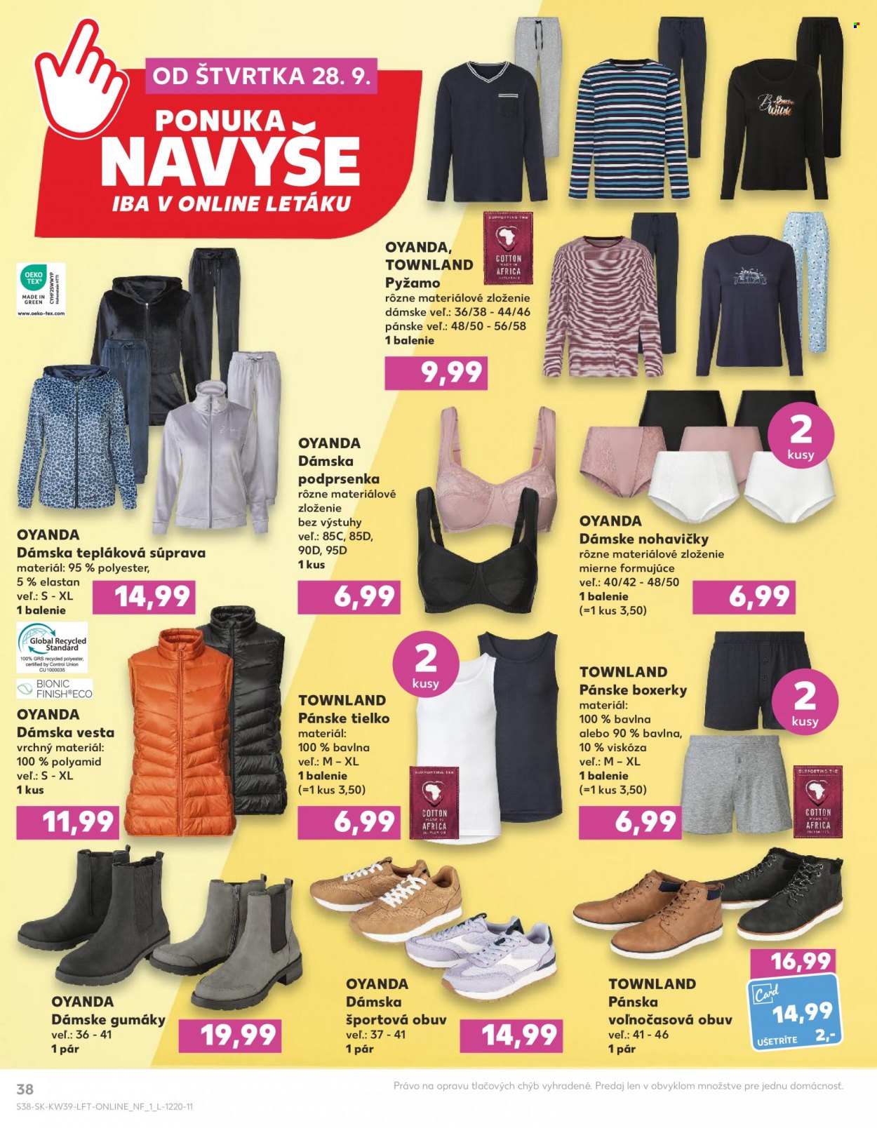 Leták Kaufland - 28.9.2023 - 4.10.2023. Strana 38