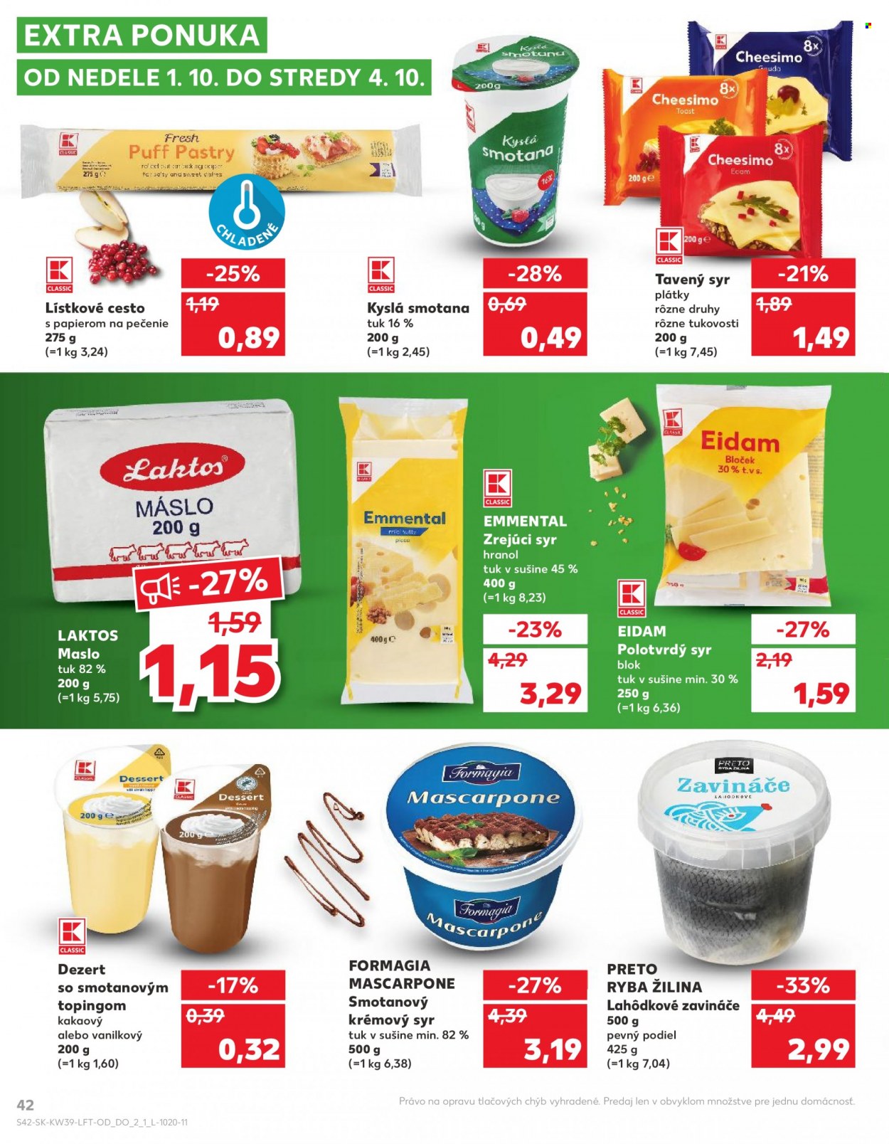 Leták Kaufland - 28.9.2023 - 4.10.2023. Strana 42