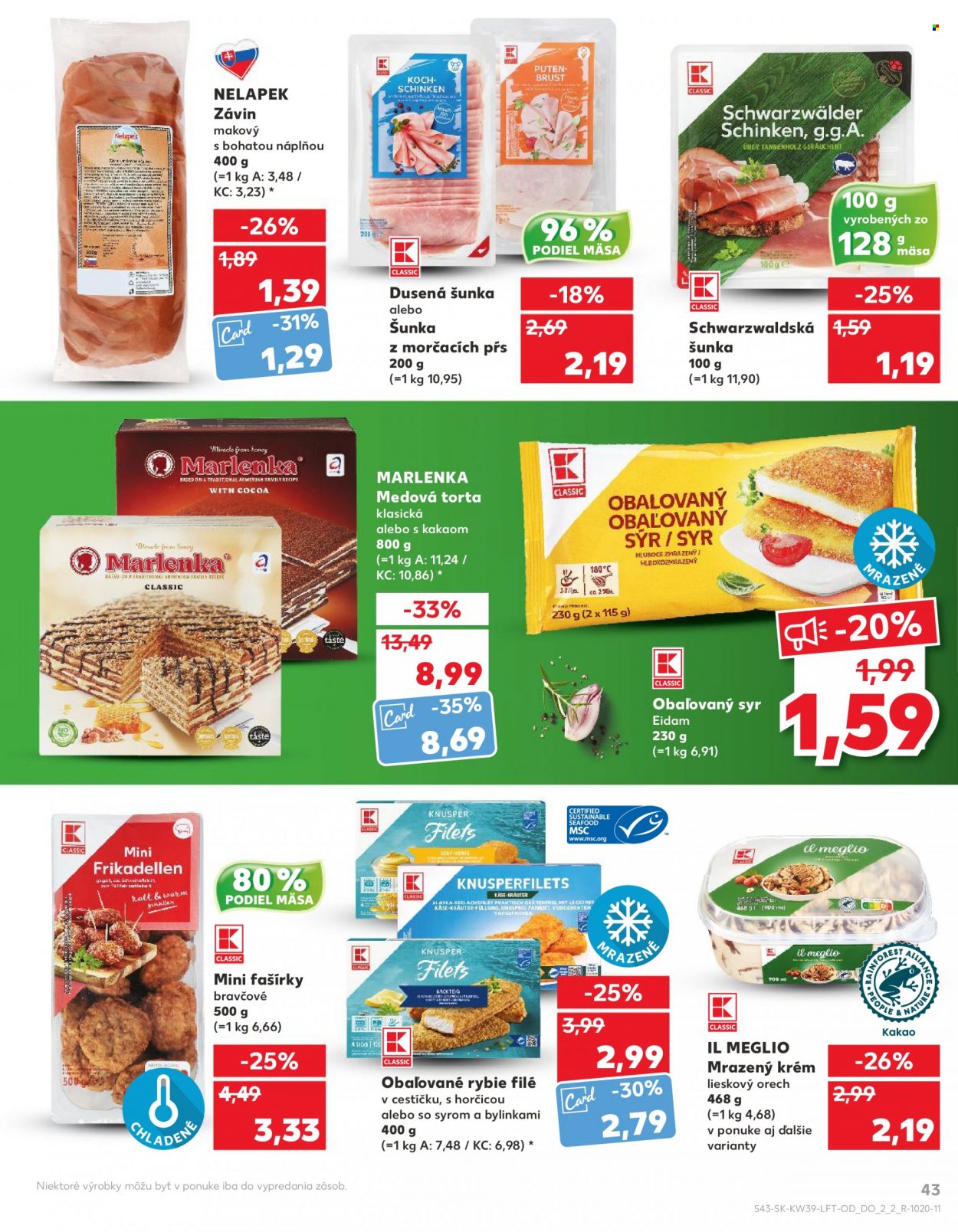 Leták Kaufland - 28.9.2023 - 4.10.2023. Strana 43