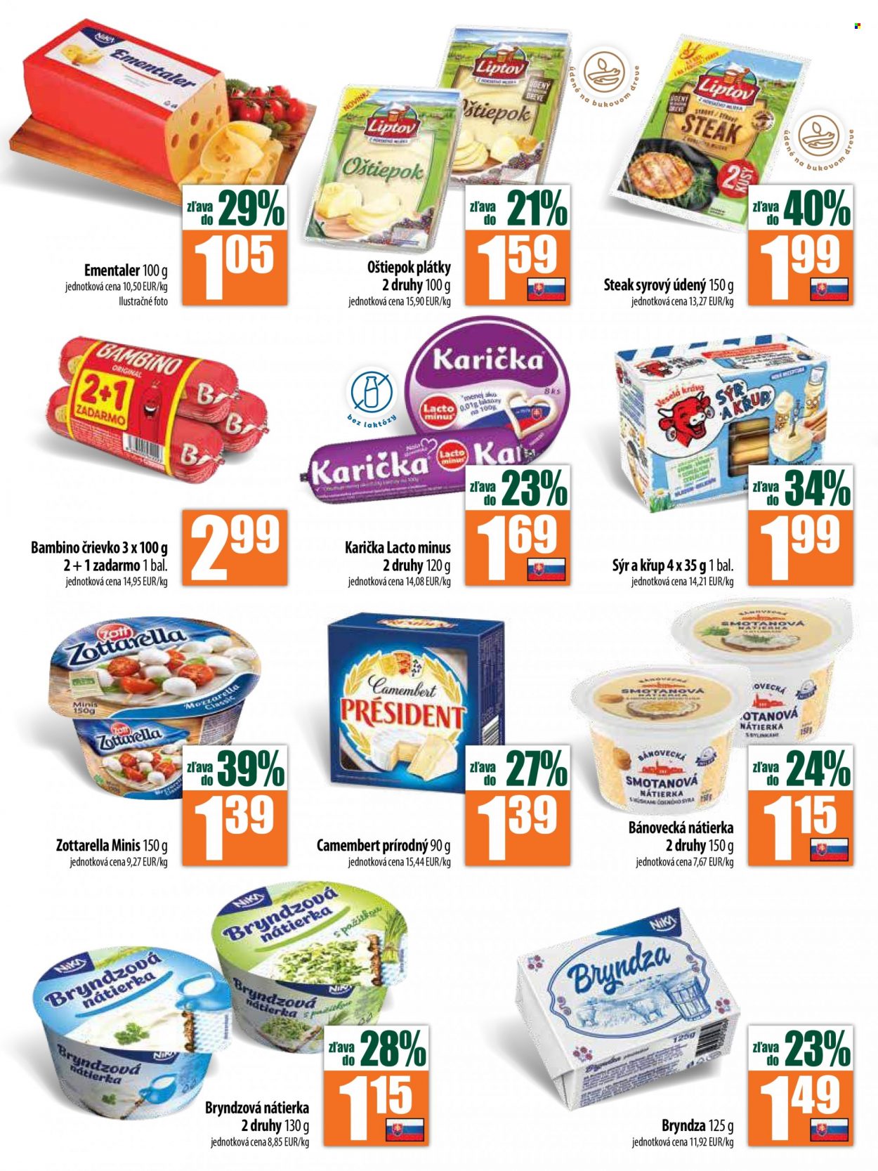 Leták COOP Jednota - 28.9.2023 - 4.10.2023. Strana 4