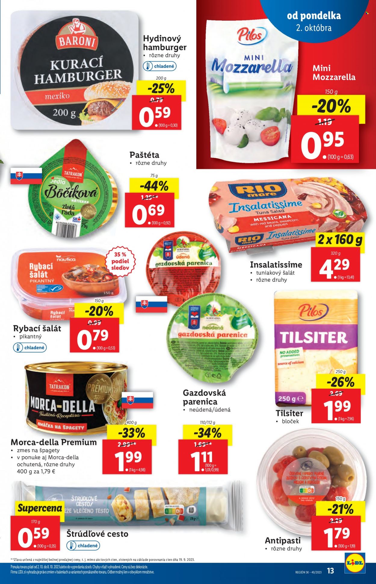 Leták Lidl - 2.10.2023 - 8.10.2023. Strana 19