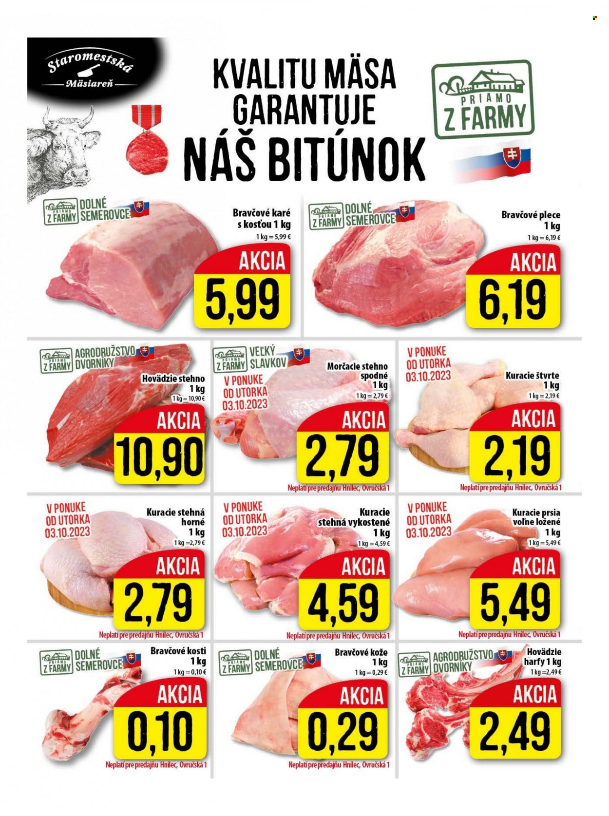 Leták Klas - 2.10.2023 - 8.10.2023. Strana 3