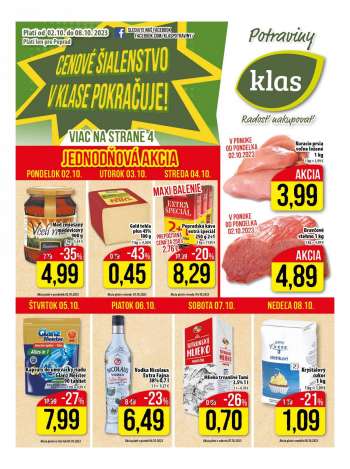 Leták Klas - 2.10.2023 - 8.10.2023.