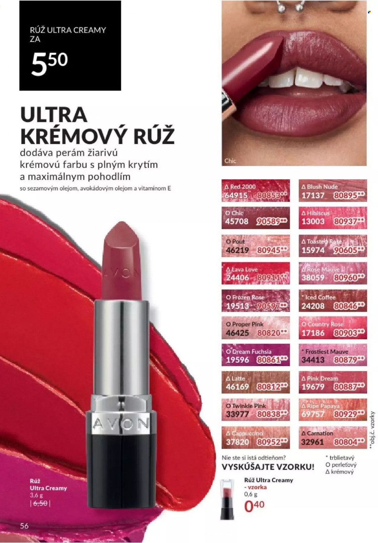 Leták Avon - 1.10.2023 - 31.10.2023. Strana 86