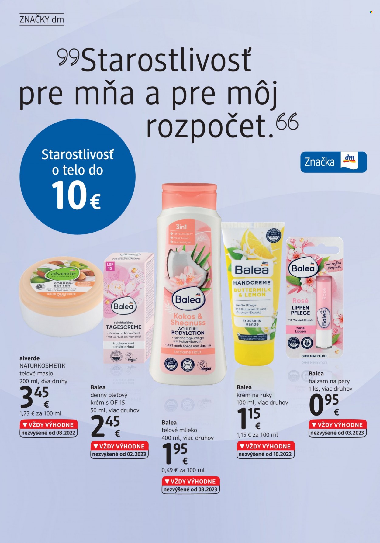 Leták dm drogerie - 1.10.2023 - 31.10.2023. Strana 6