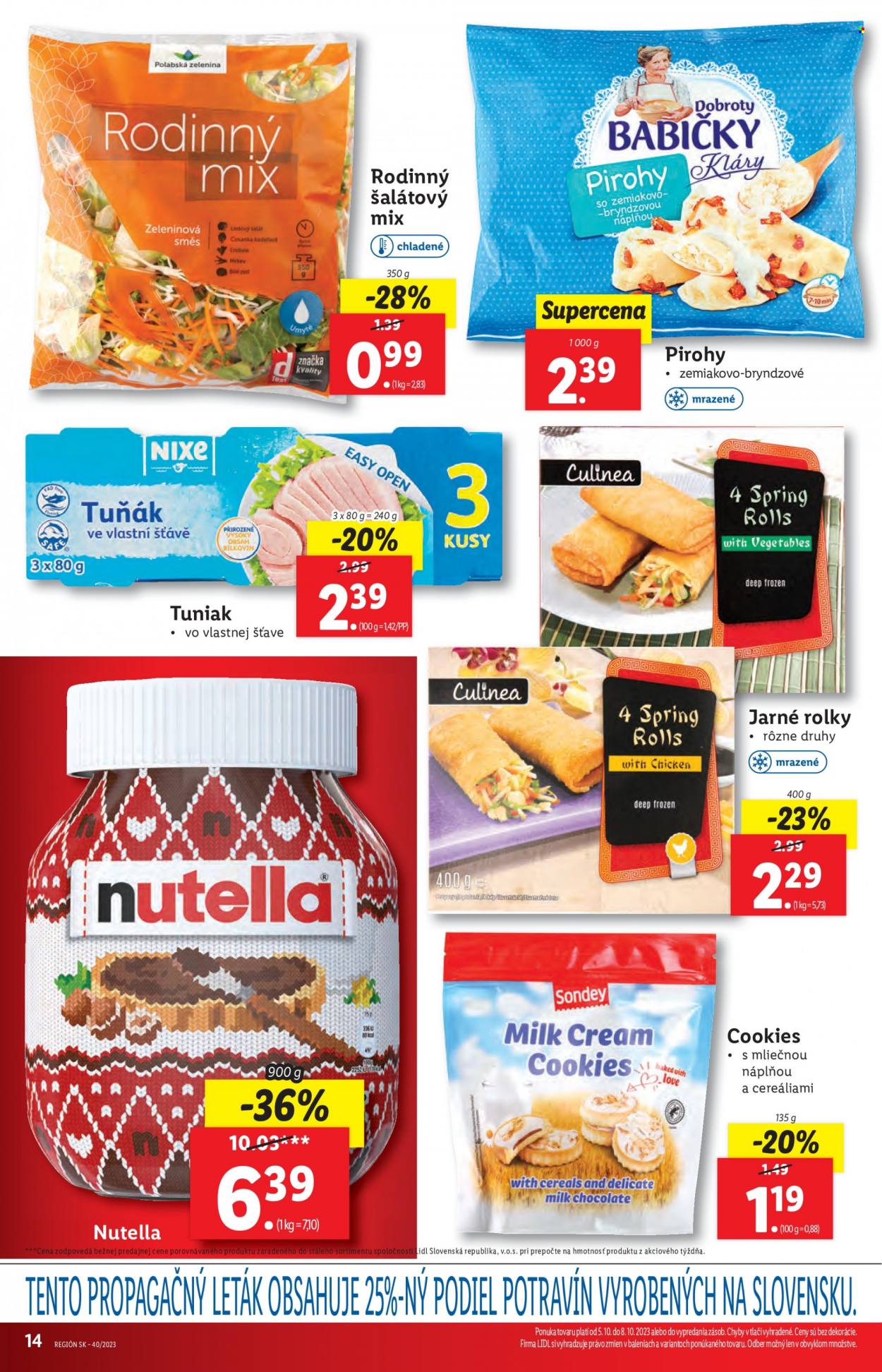 Leták Lidl - 5.10.2023 - 8.10.2023. Strana 22