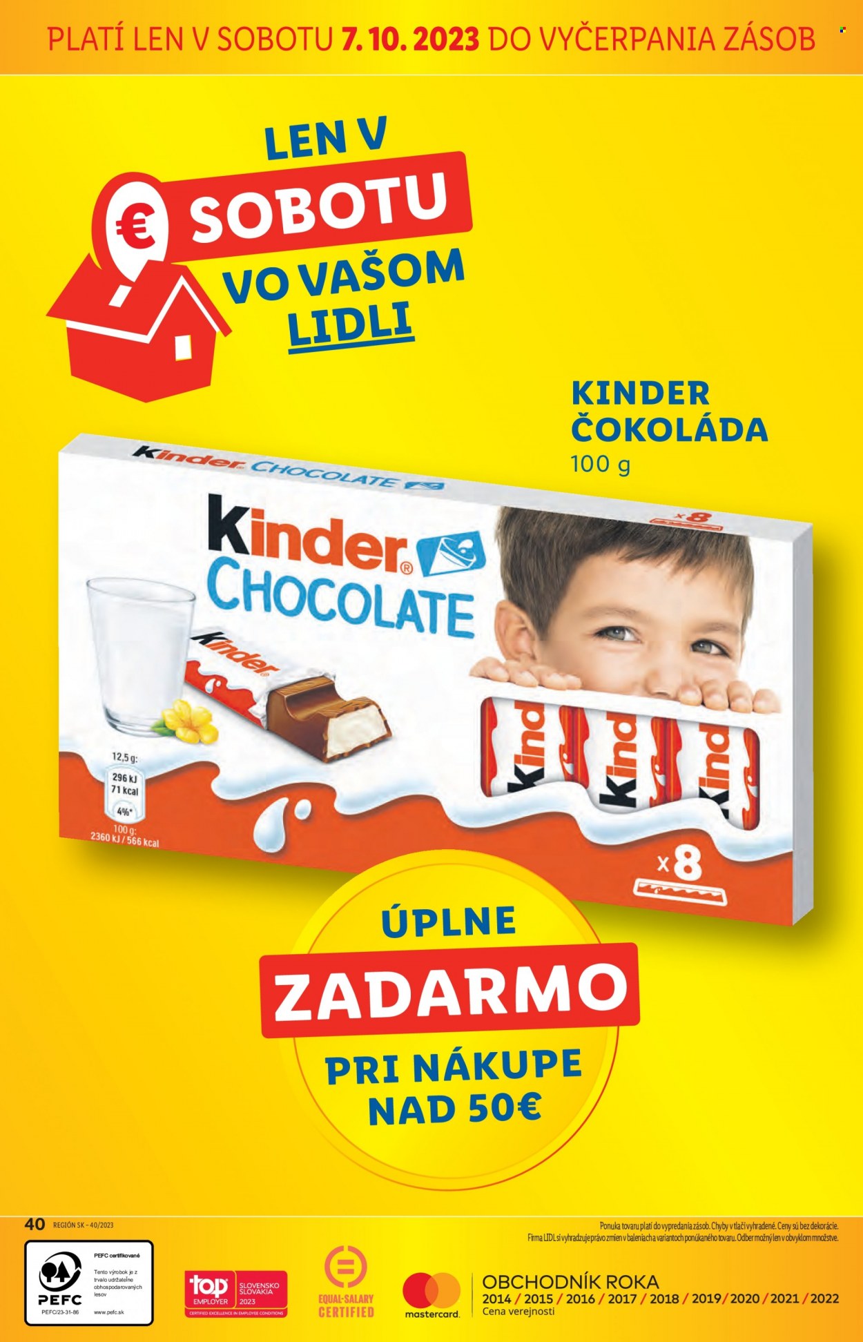 Leták Lidl - 5.10.2023 - 8.10.2023. Strana 61
