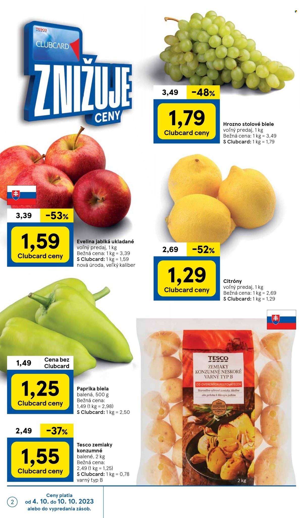 Leták TESCO - 4.10.2023 - 10.10.2023. Strana 2