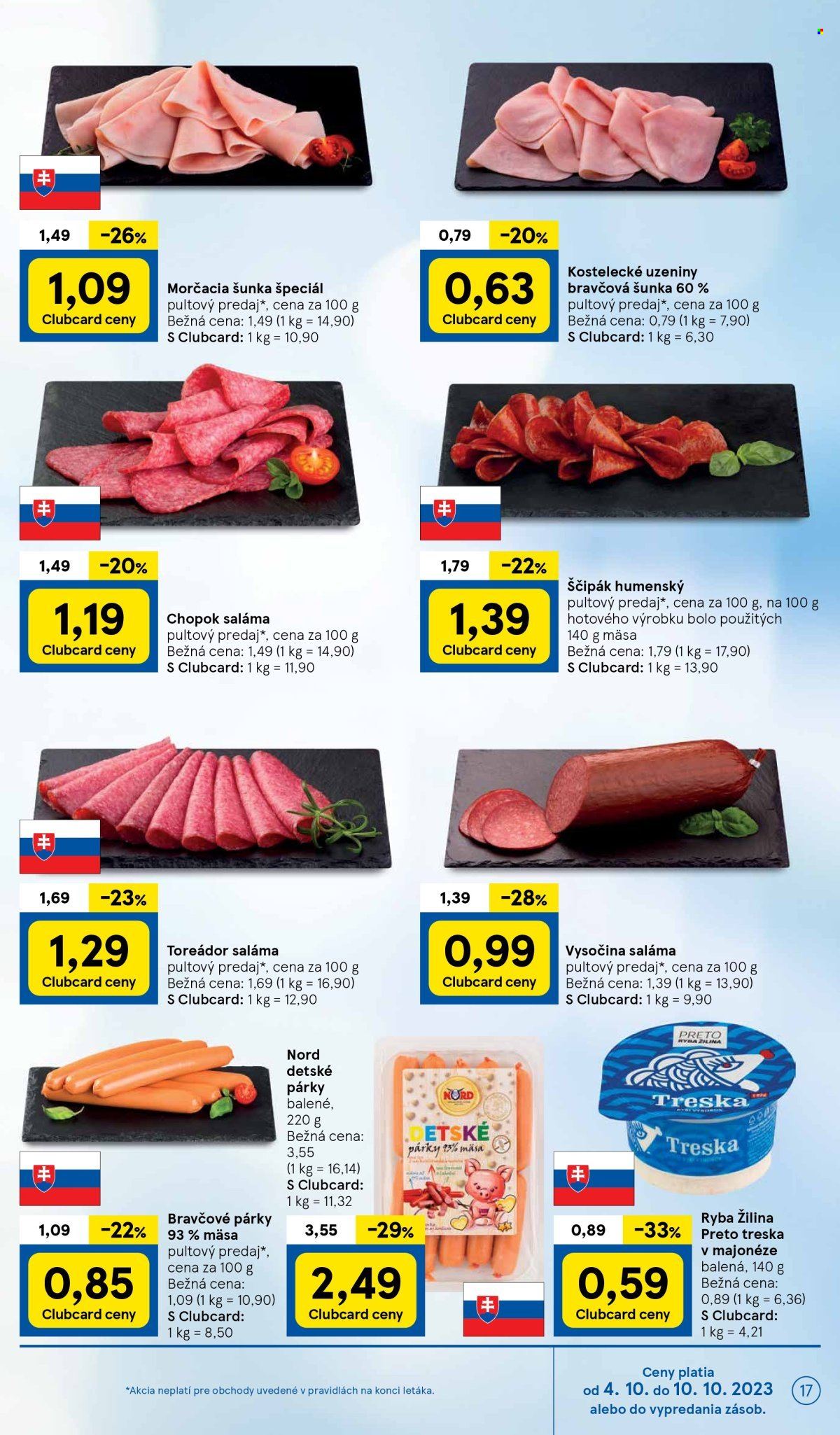 Leták TESCO - 4.10.2023 - 10.10.2023. Strana 17
