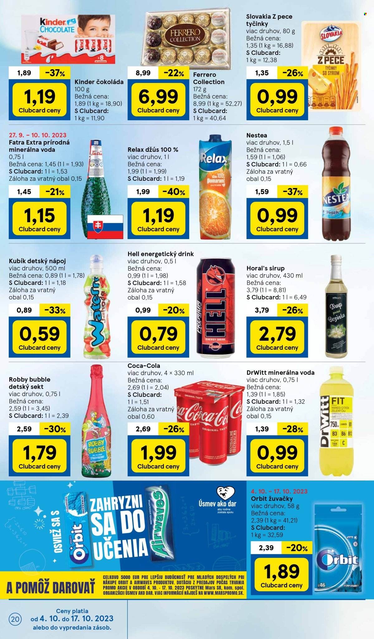 Leták TESCO - 4.10.2023 - 10.10.2023. Strana 20