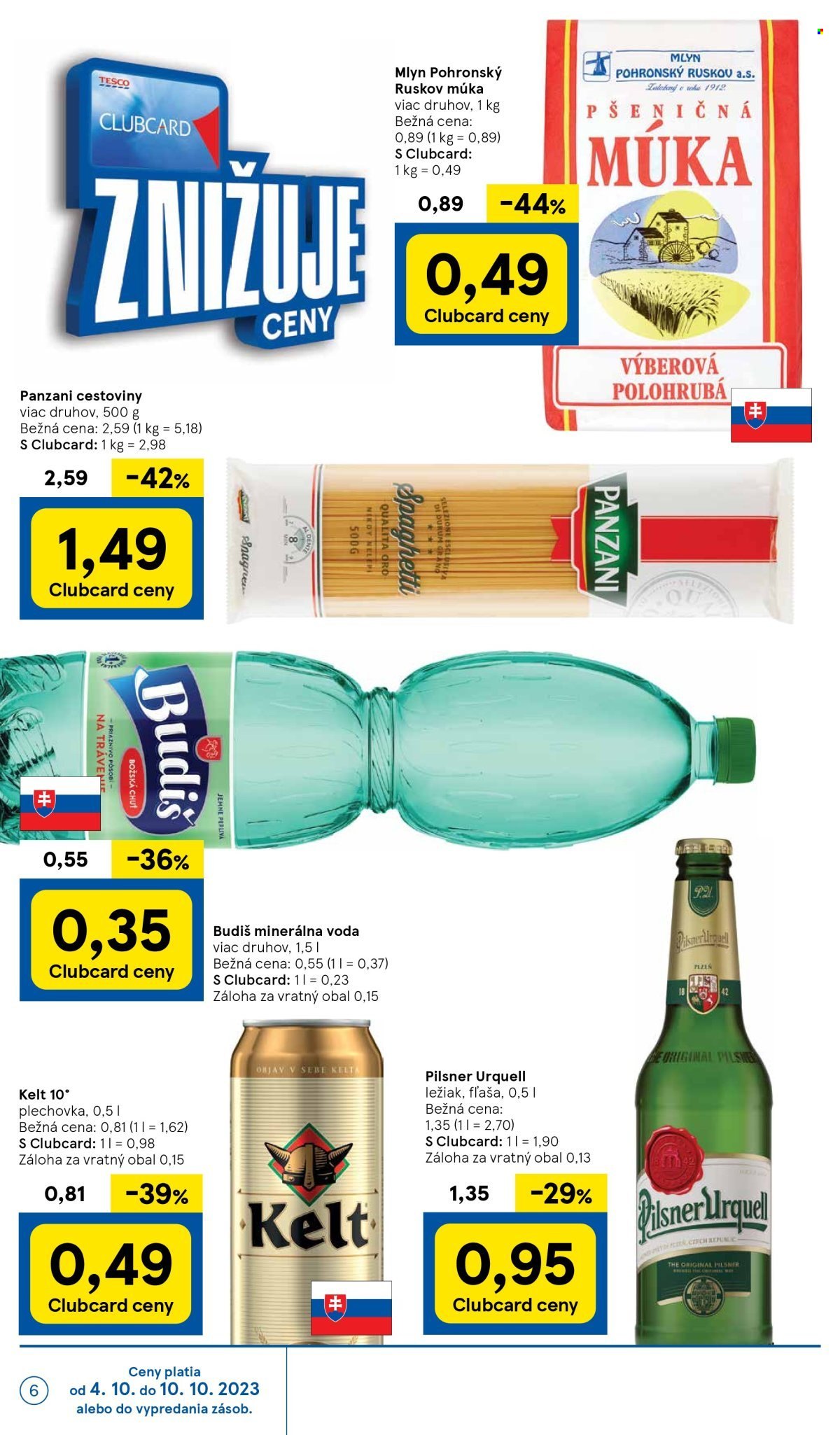 Leták TESCO supermarket - 4.10.2023 - 10.10.2023. Strana 6