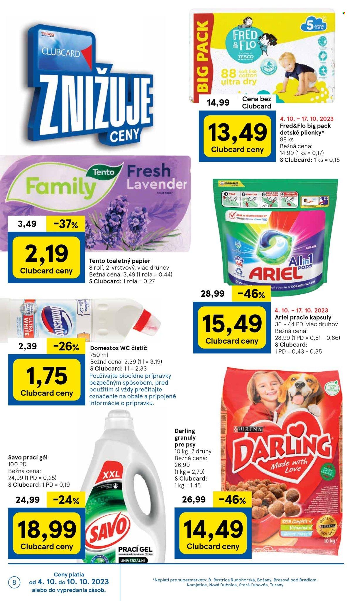 Leták TESCO supermarket - 4.10.2023 - 10.10.2023. Strana 8