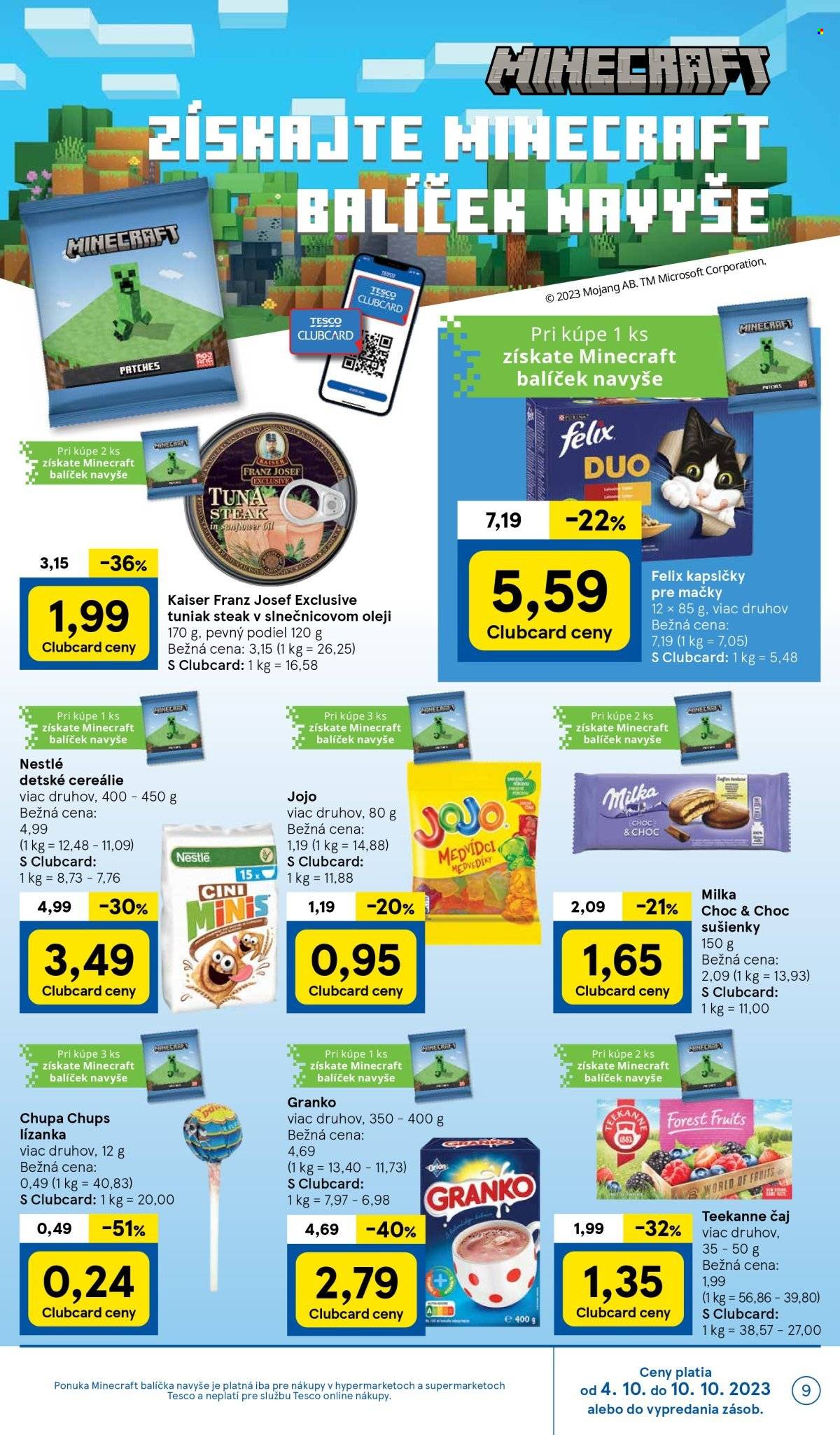 Leták TESCO supermarket - 4.10.2023 - 10.10.2023. Strana 9