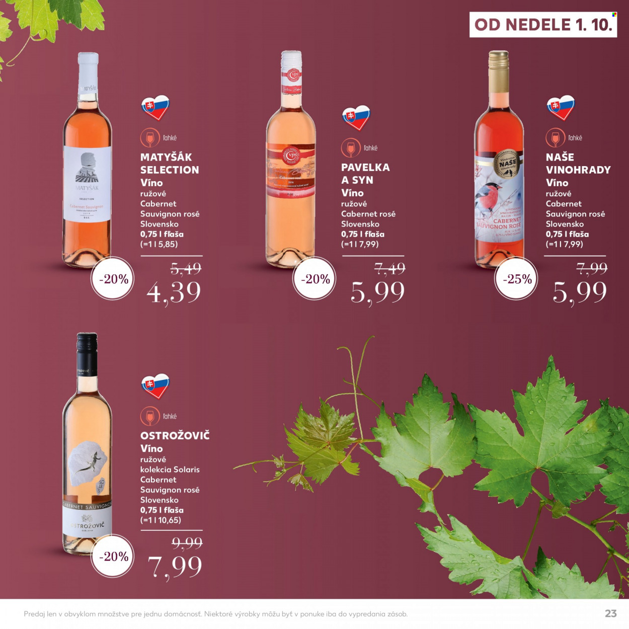 Leták Kaufland - 1.10.2023 - 31.10.2023. Strana 23