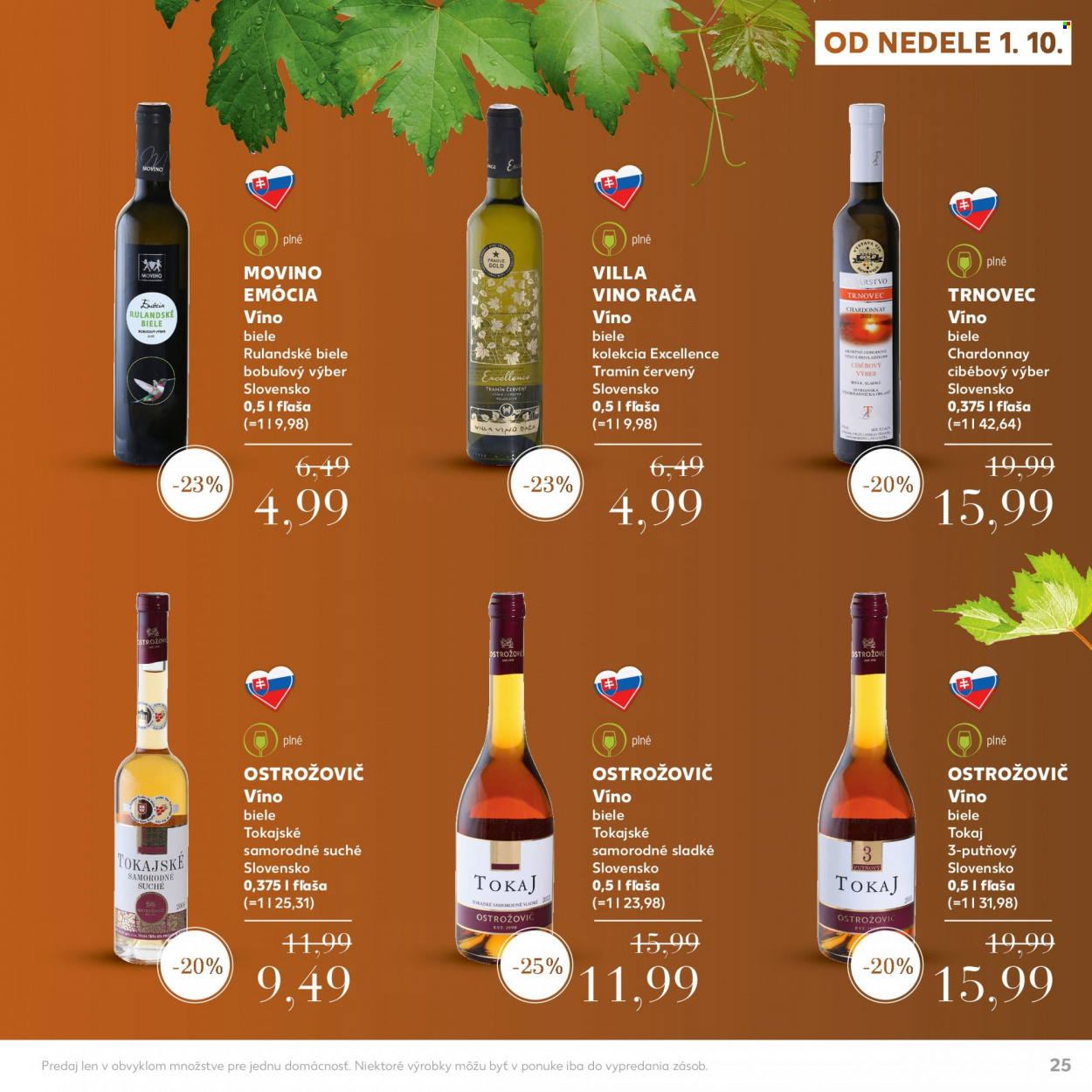 Leták Kaufland - 1.10.2023 - 31.10.2023. Strana 25