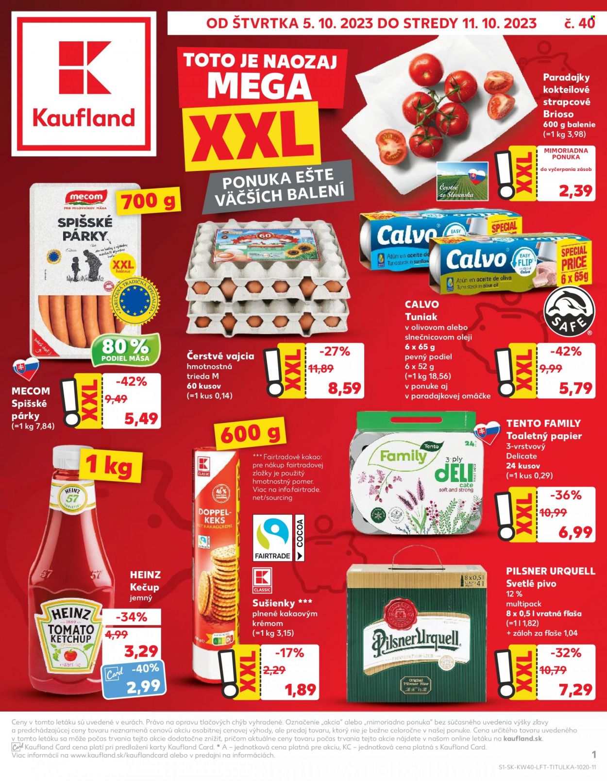 Leták Kaufland - 5.10.2023 - 11.10.2023. Strana 1