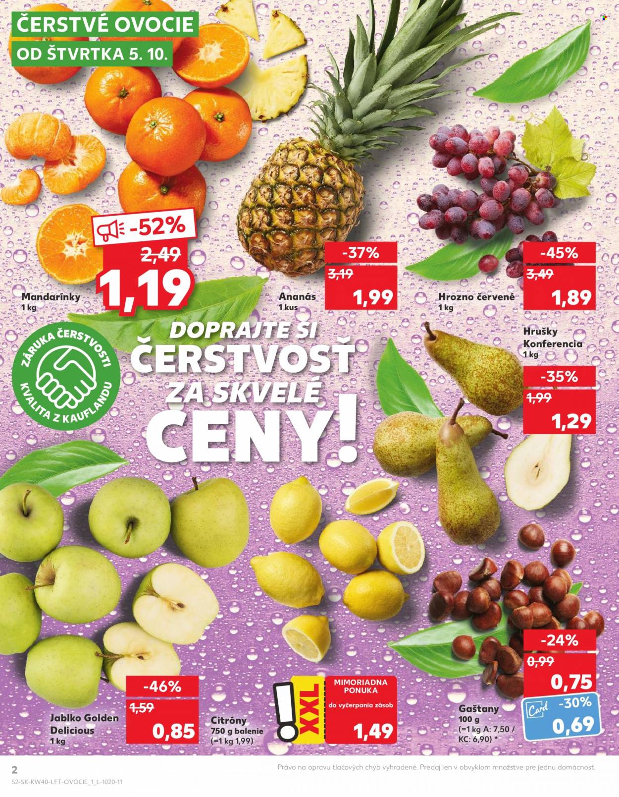 Leták Kaufland - 5.10.2023 - 11.10.2023. Strana 2
