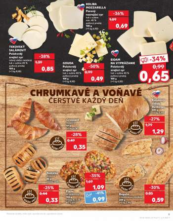 thumbnail - GOUDA Polotvrdý zrejúci syr tuk v sušine 48 % pultový predaj 100 g (=1 kg 4,90)