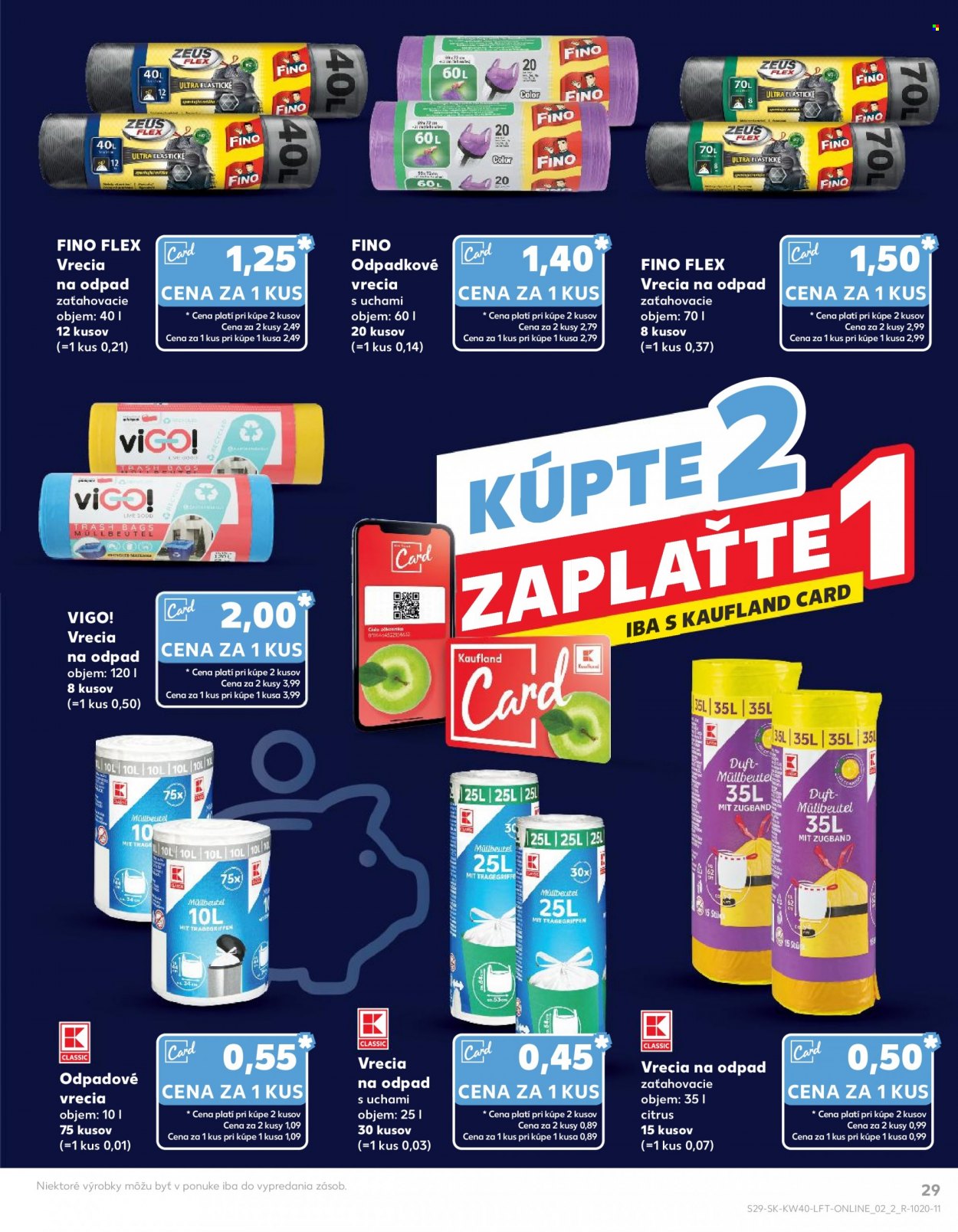 Leták Kaufland - 5.10.2023 - 11.10.2023. Strana 29