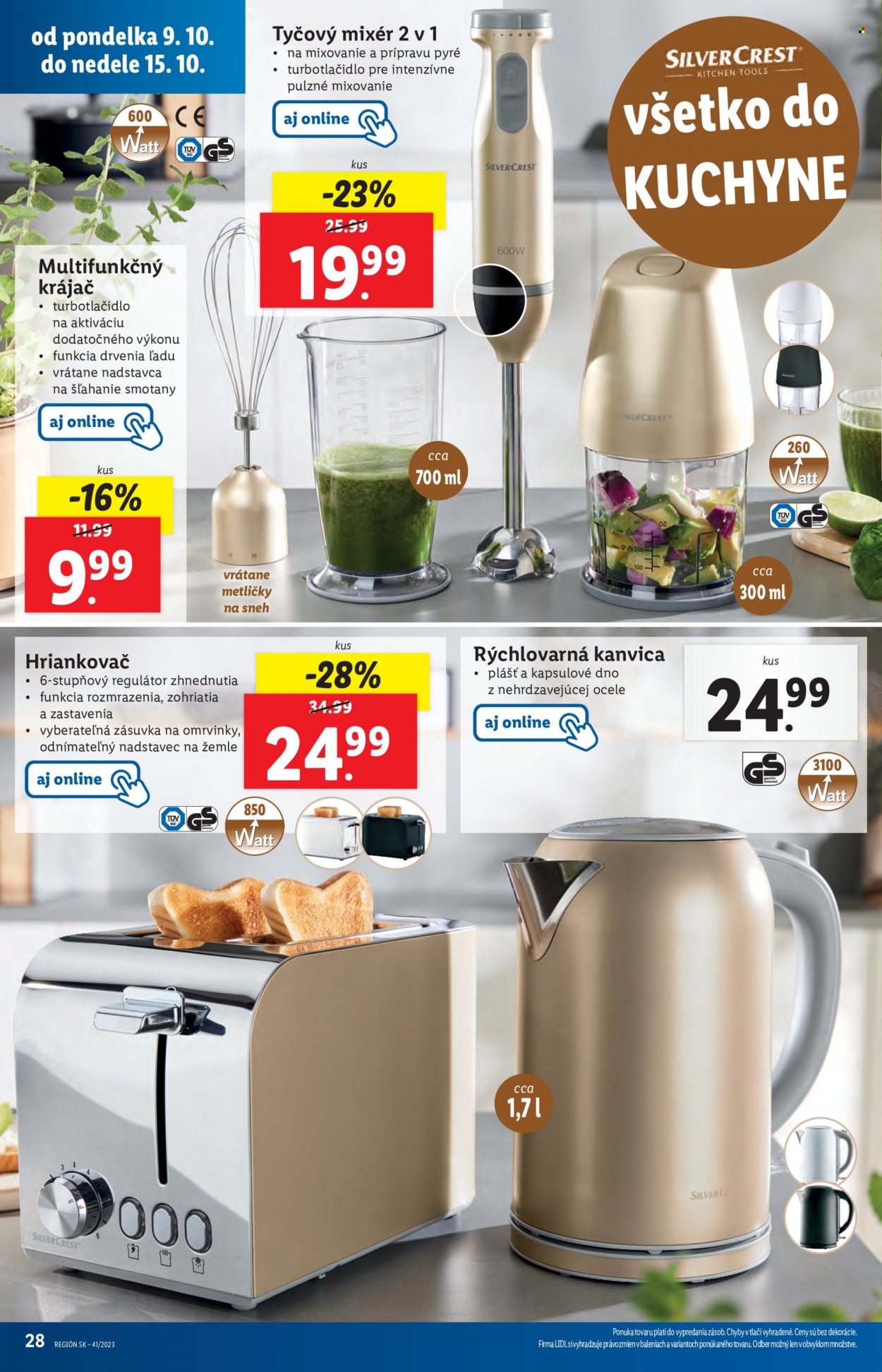 Leták Lidl - 9.10.2023 - 15.10.2023. Strana 39