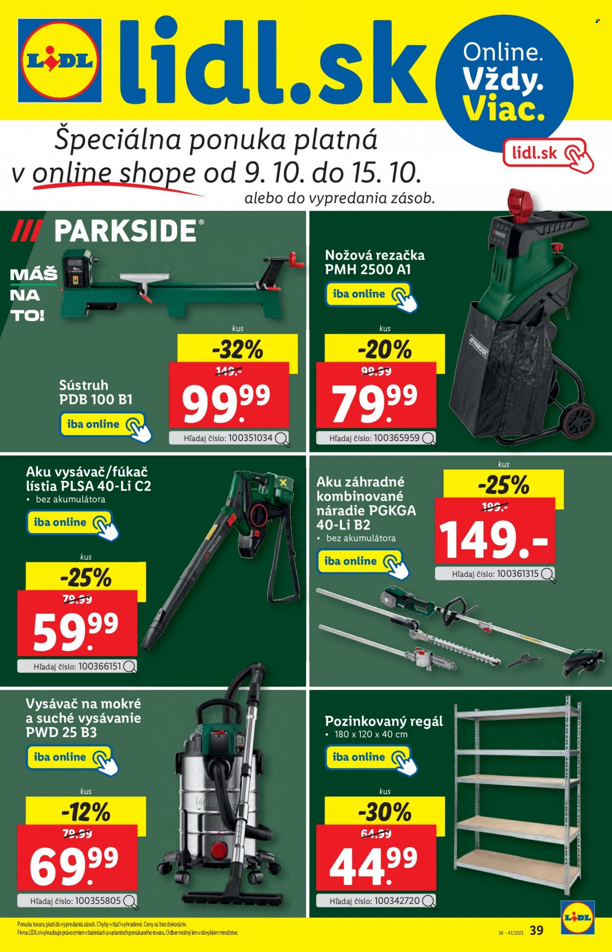Leták Lidl - 9.10.2023 - 15.10.2023. Strana 50