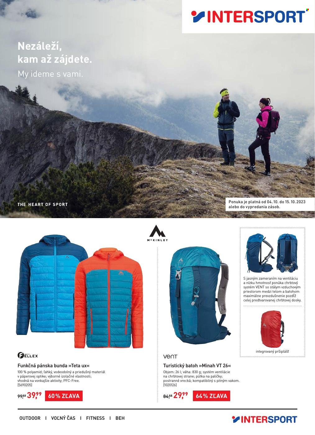 Leták Intersport - 4.10.2023 - 15.10.2023. Strana 10