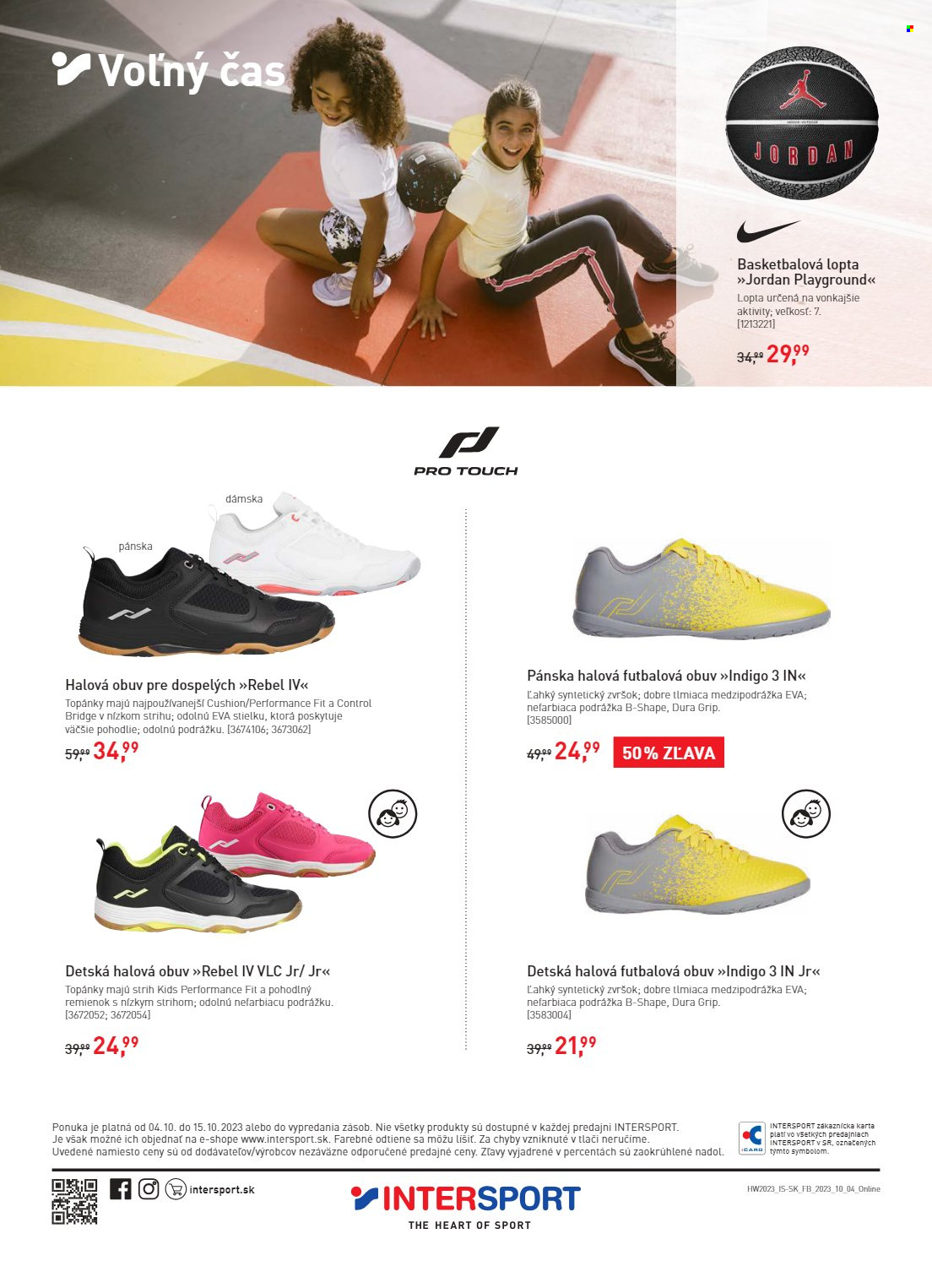 Leták Intersport - 4.10.2023 - 15.10.2023. Strana 11
