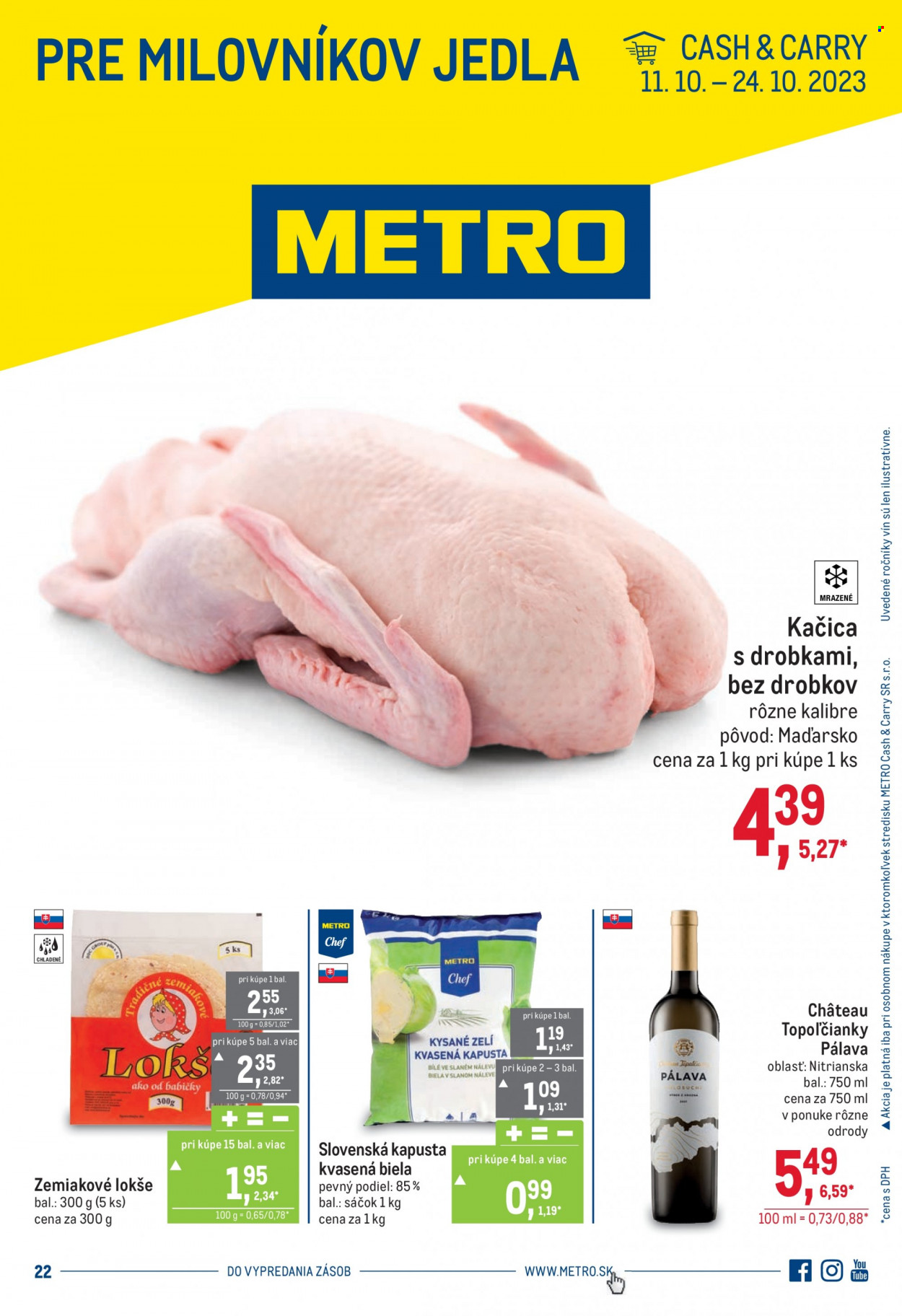 Leták Metro - 11.10.2023 - 24.10.2023. Strana 1