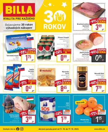 Leták Billa - 11.10.2023 - 17.10.2023.