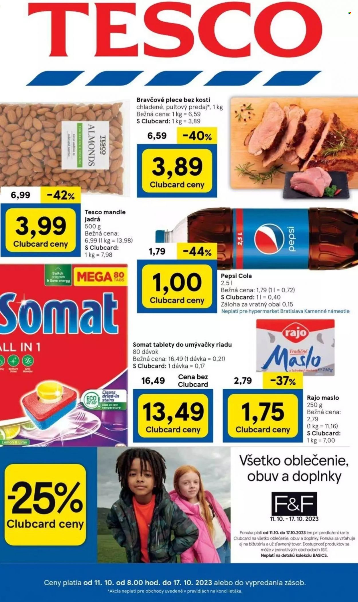 Leták TESCO - 11.10.2023 - 17.10.2023. Strana 1