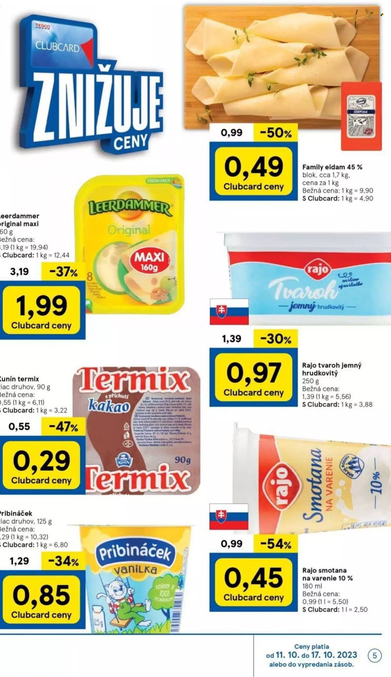 Leták TESCO supermarket - 11.10.2023 - 17.10.2023. Strana 5