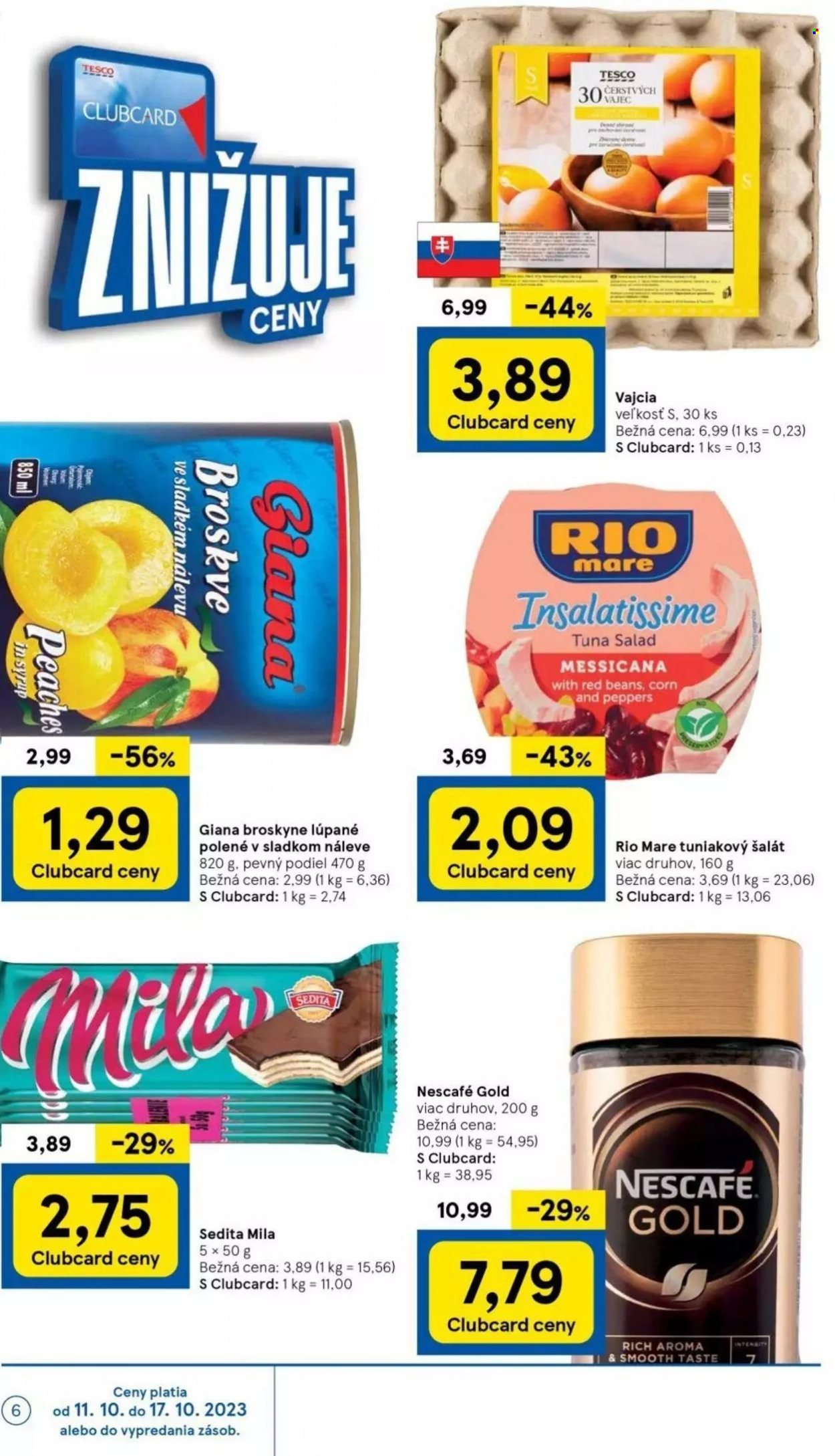 Leták TESCO supermarket - 11.10.2023 - 17.10.2023. Strana 6