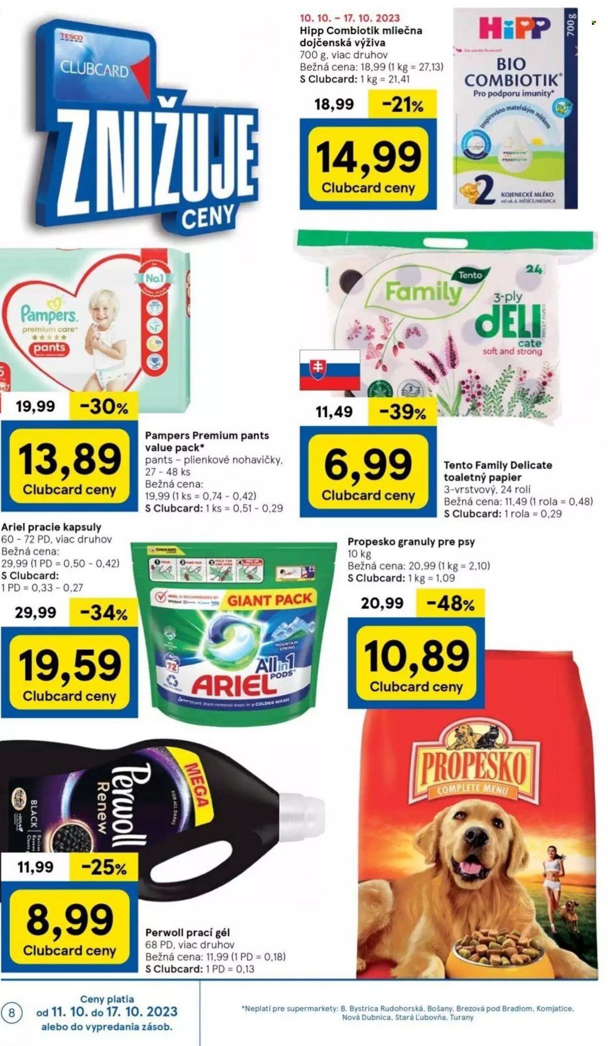 Leták TESCO supermarket - 11.10.2023 - 17.10.2023. Strana 8