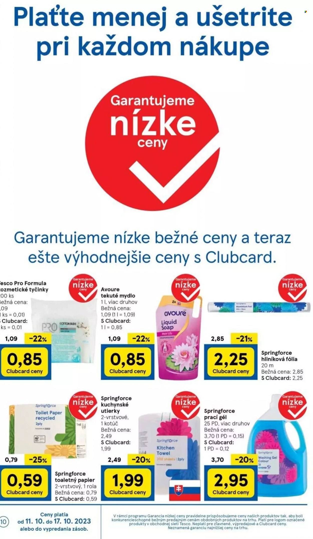 Leták TESCO supermarket - 11.10.2023 - 17.10.2023. Strana 10