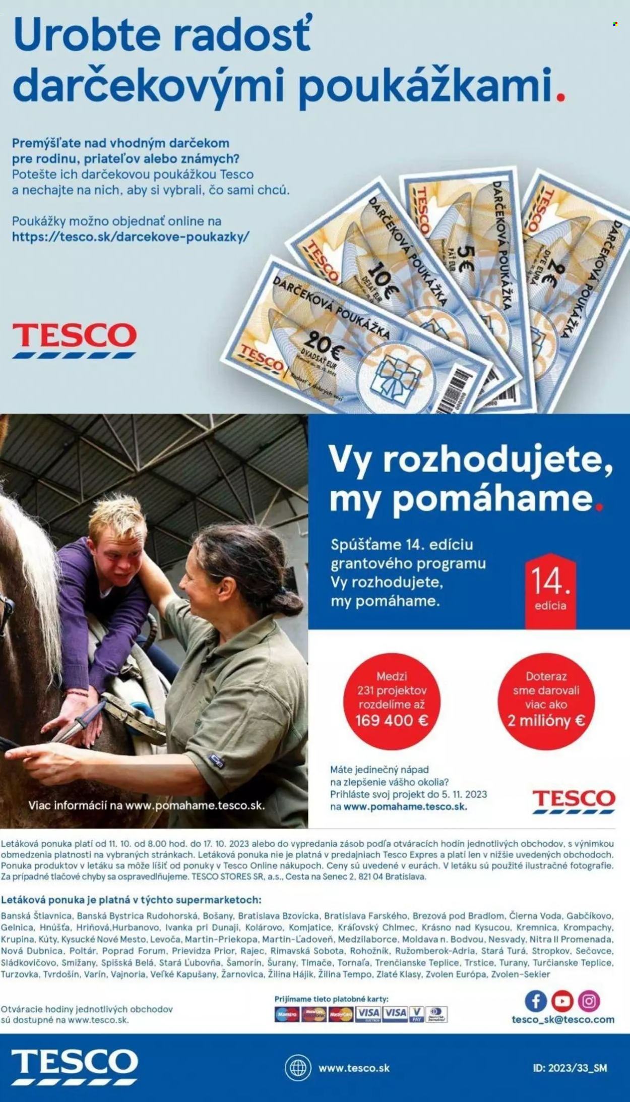 Leták TESCO supermarket - 11.10.2023 - 17.10.2023. Strana 16