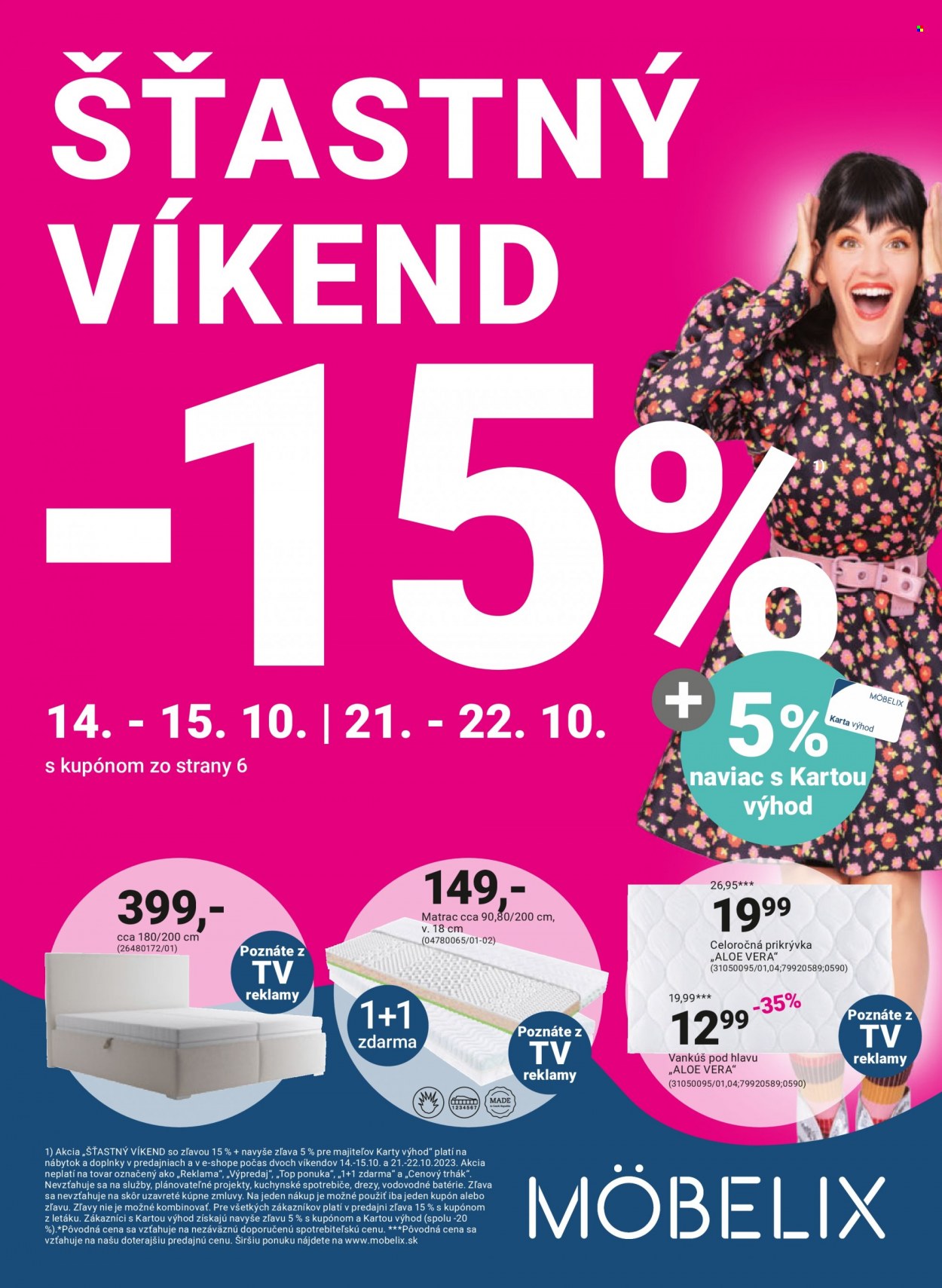 Leták Möbelix - 9.10.2023 - 22.10.2023. Strana 1