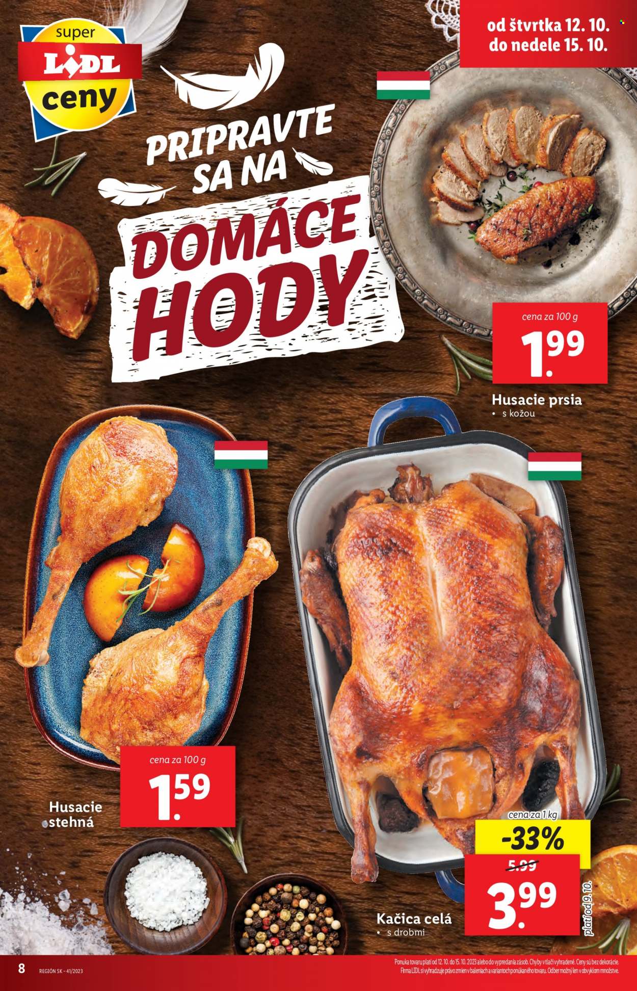 Leták Lidl - 12.10.2023 - 15.10.2023. Strana 8