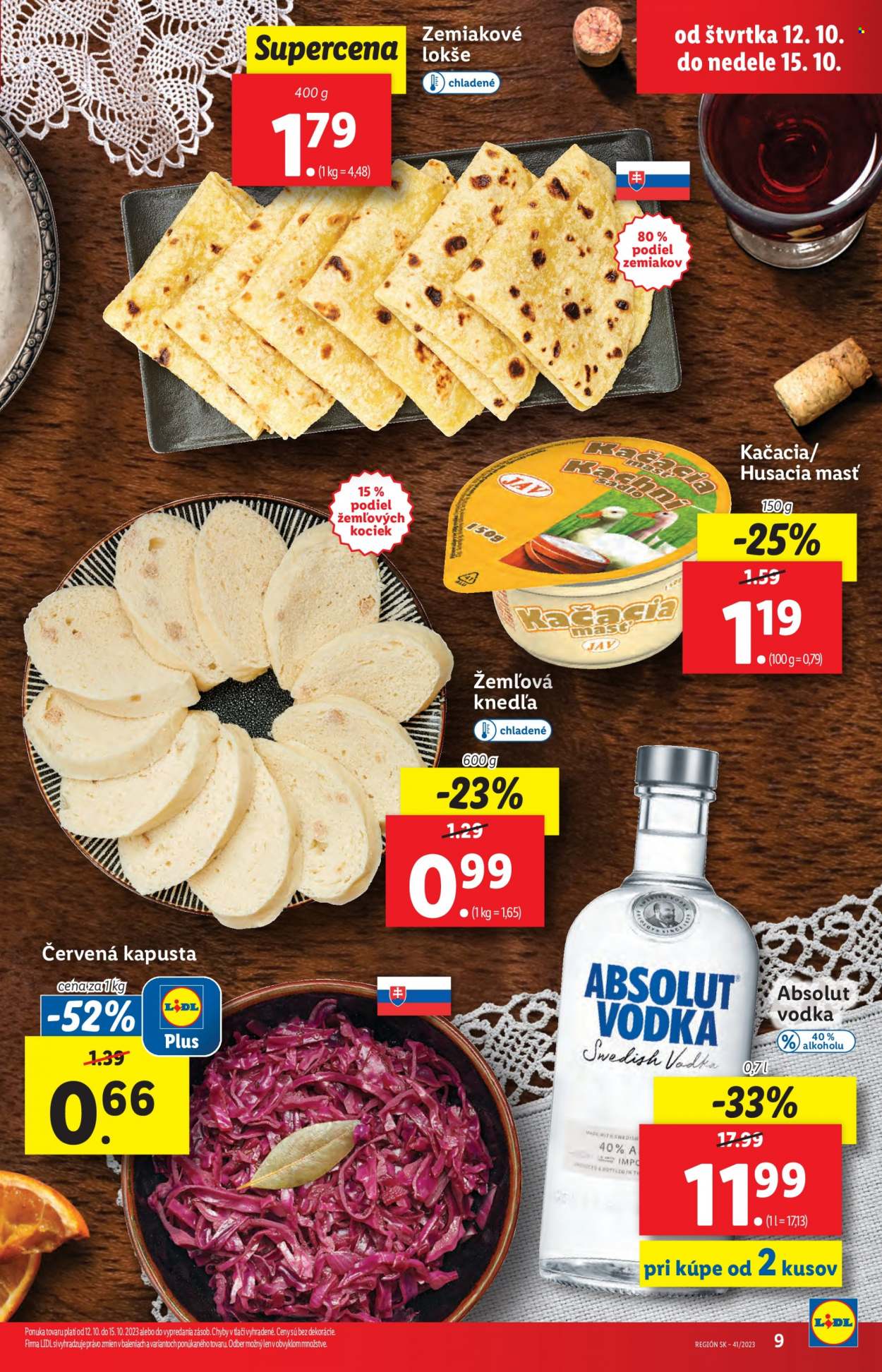 Leták Lidl - 12.10.2023 - 15.10.2023. Strana 9