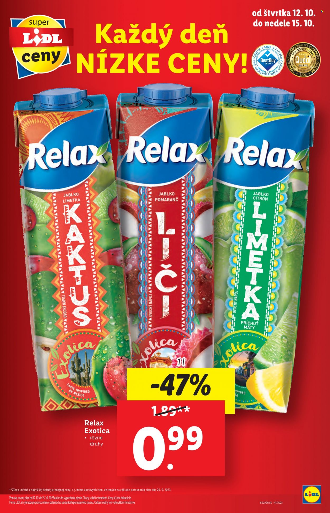 Leták Lidl - 12.10.2023 - 15.10.2023. Strana 14