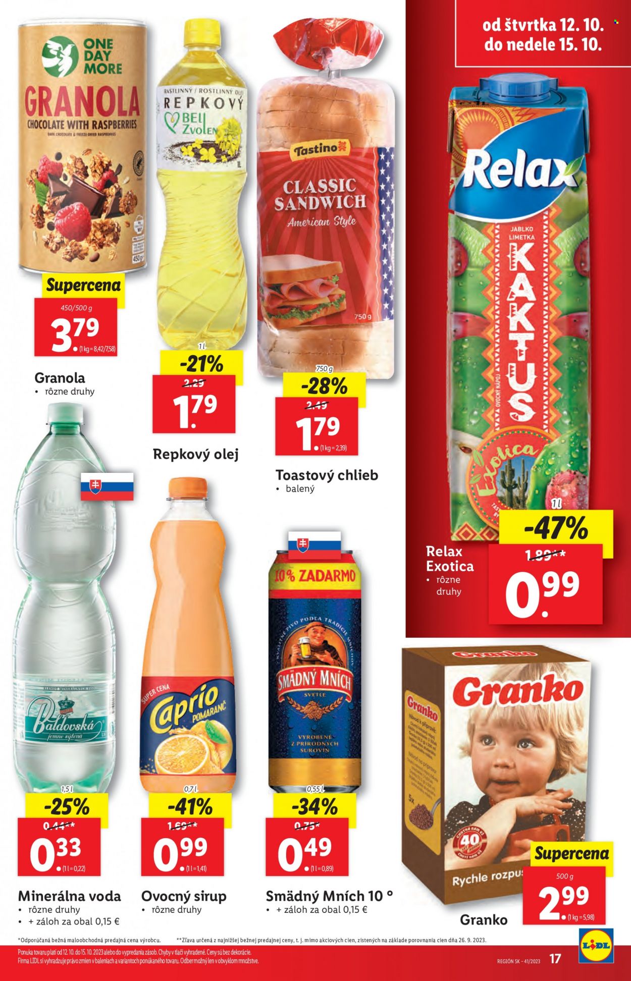 Leták Lidl - 12.10.2023 - 15.10.2023. Strana 21