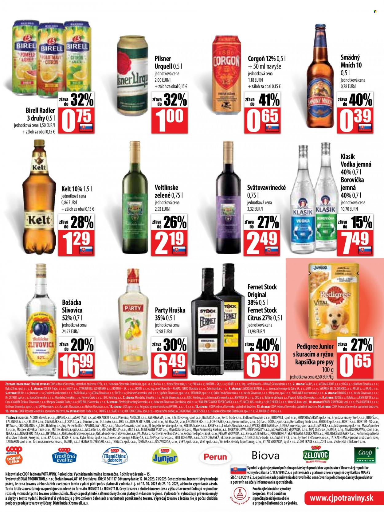 Leták COOP Jednota - 12.10.2023 - 25.10.2023. Strana 9