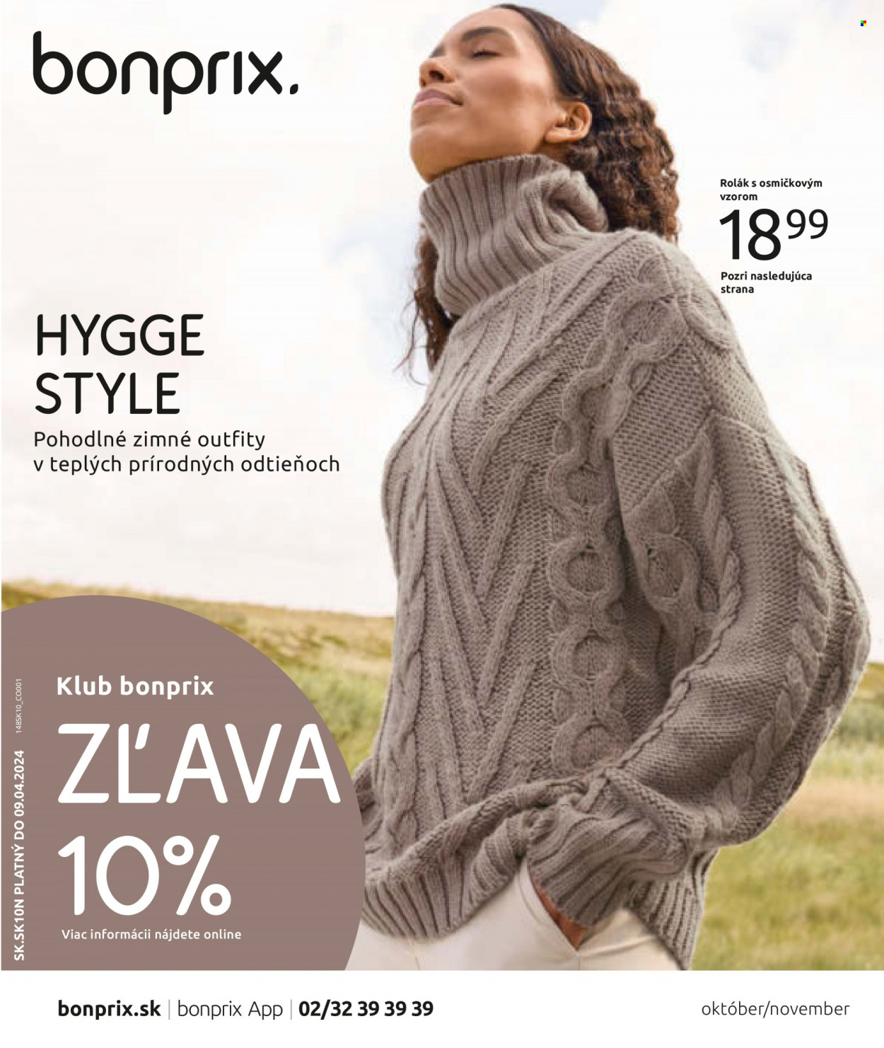 Leták Bonprix - 11.10.2023 - 9.4.2024. Strana 1