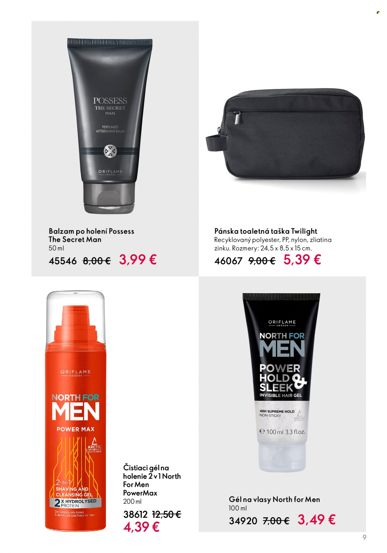 Leták Oriflame - 11.10.2023 - 30.10.2023. Strana 9