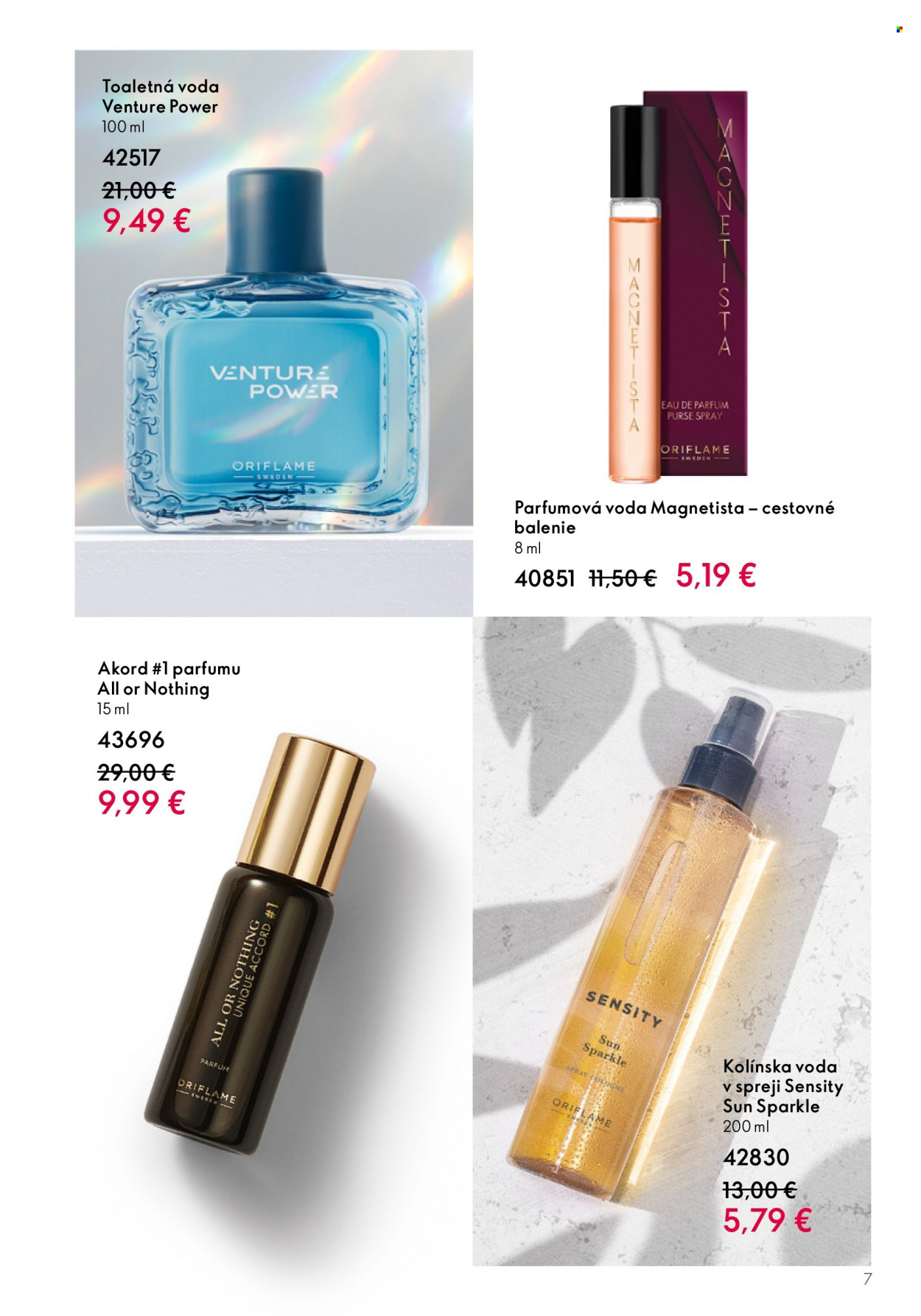 Leták Oriflame - 31.10.2023 - 14.11.2023. Strana 7
