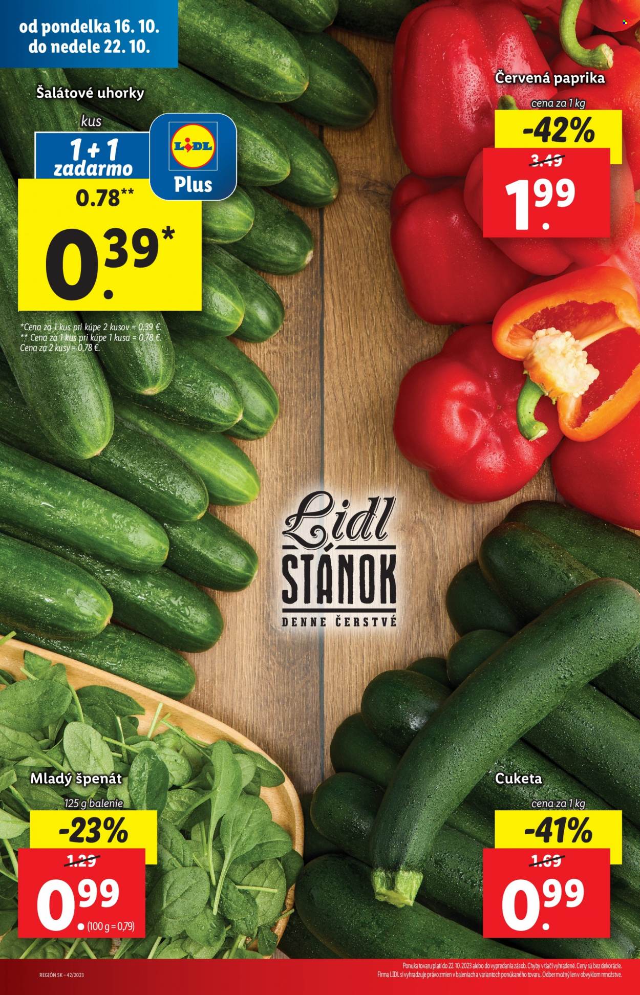 Leták Lidl - 16.10.2023 - 22.10.2023. Strana 3