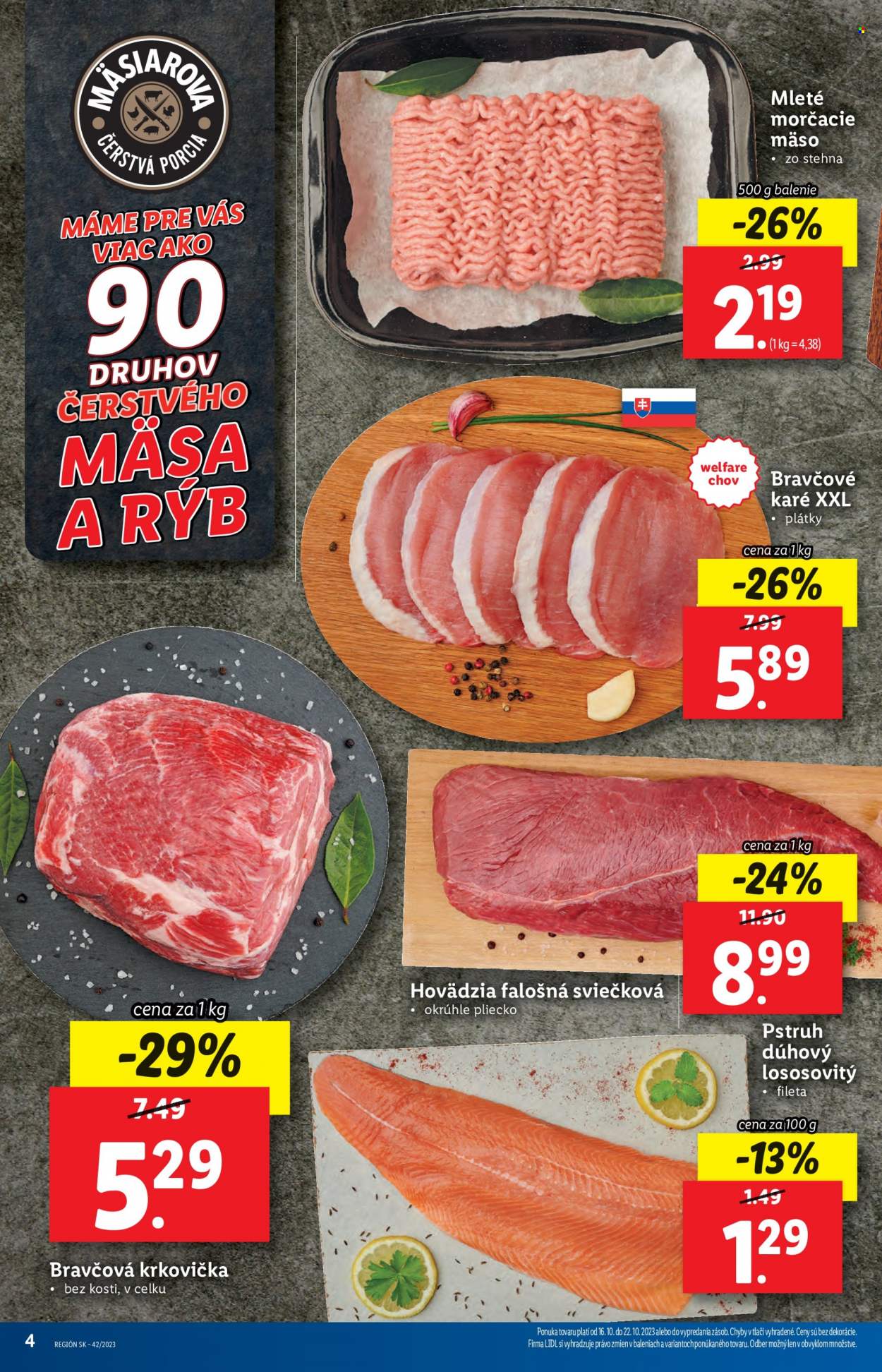 Leták Lidl - 16.10.2023 - 22.10.2023. Strana 4