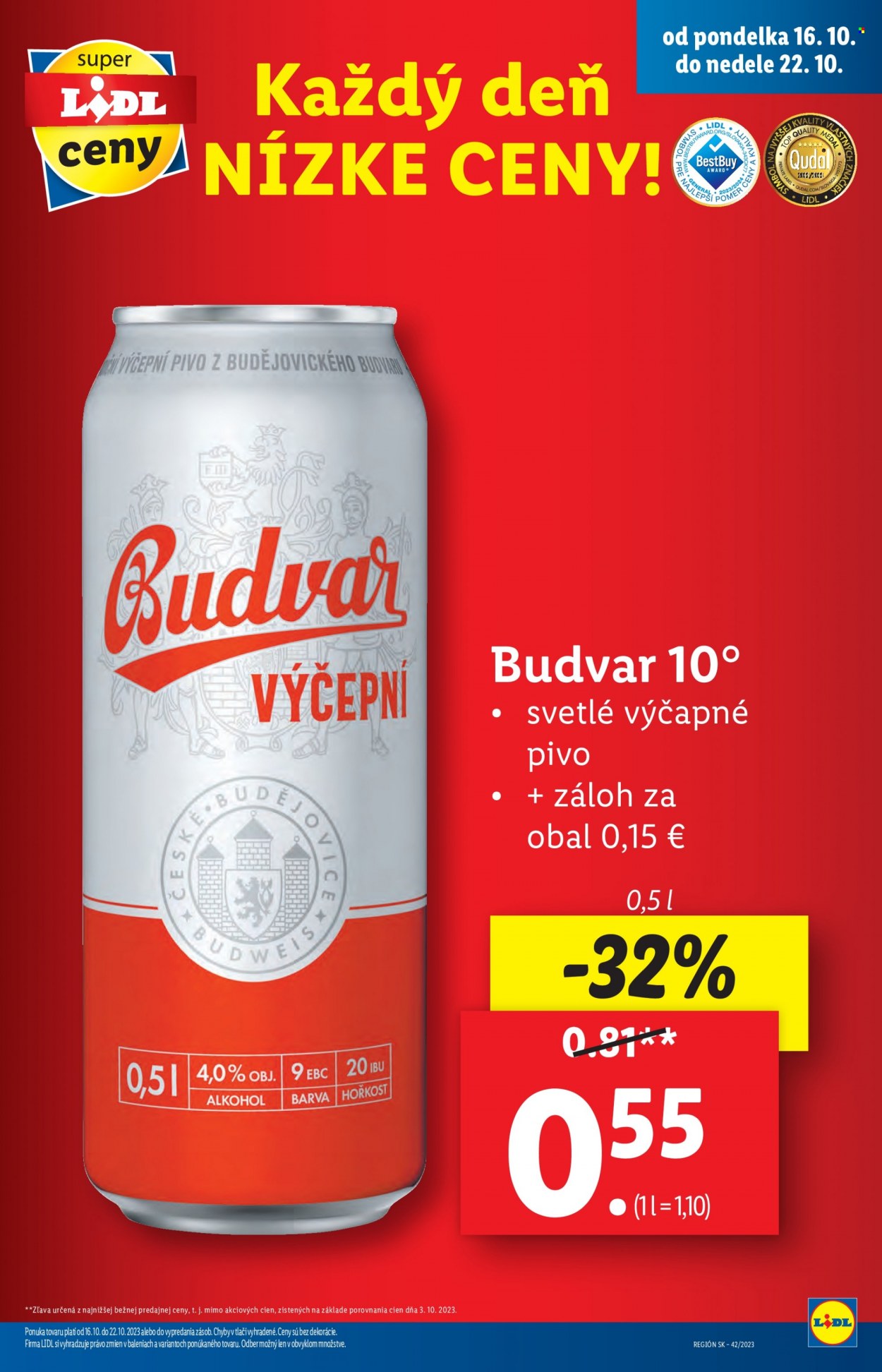 Leták Lidl - 16.10.2023 - 22.10.2023. Strana 10
